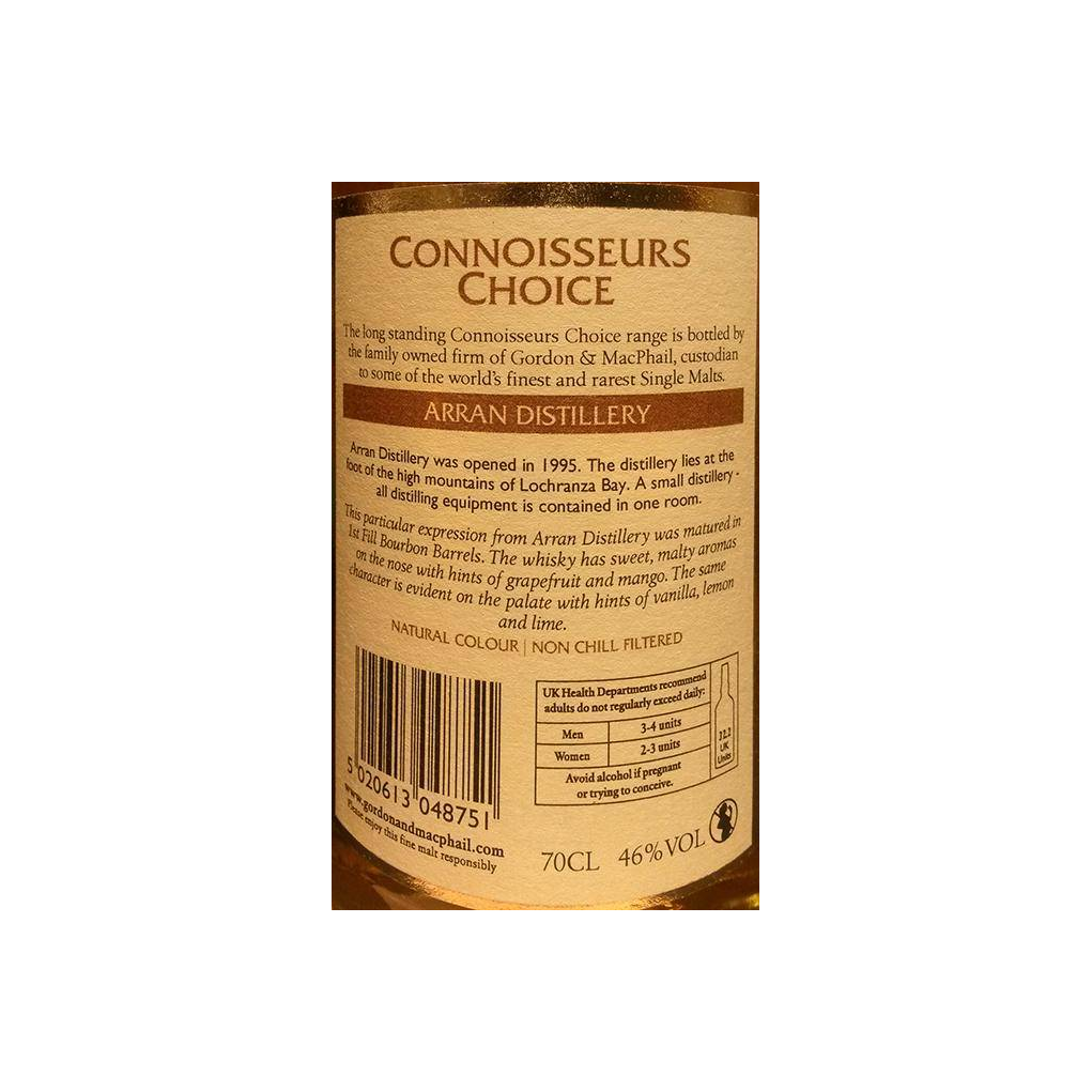 Arran Connoisseurs Choice 2006 9 Years Single Malt Whisky 2