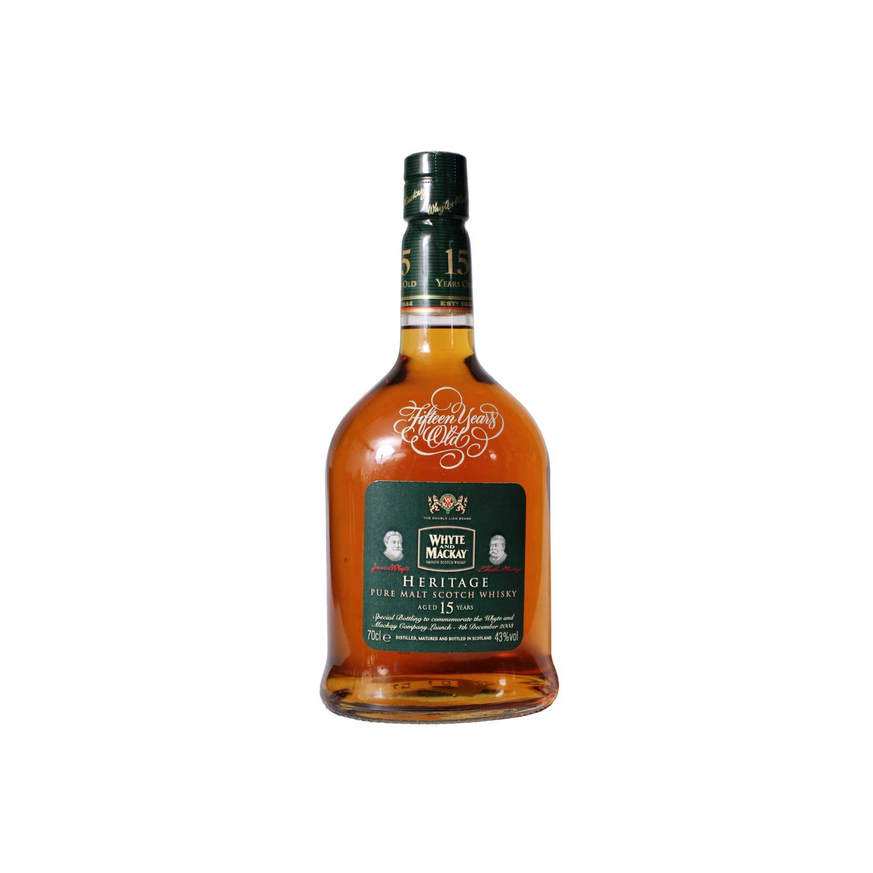 Whyte & Mackay 15 Years Blended Malt Whisky