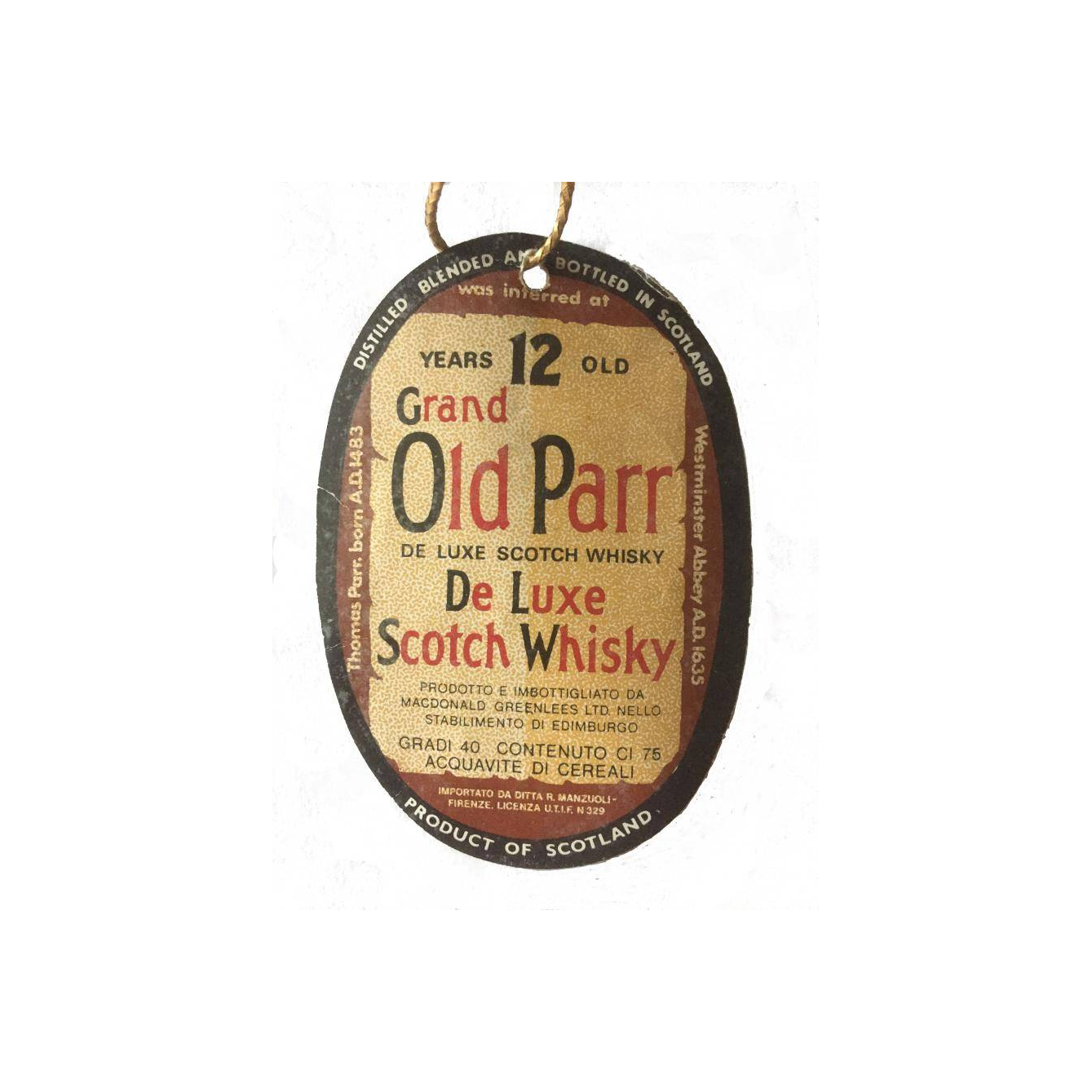 Grand Old Parr 12-year-old 2