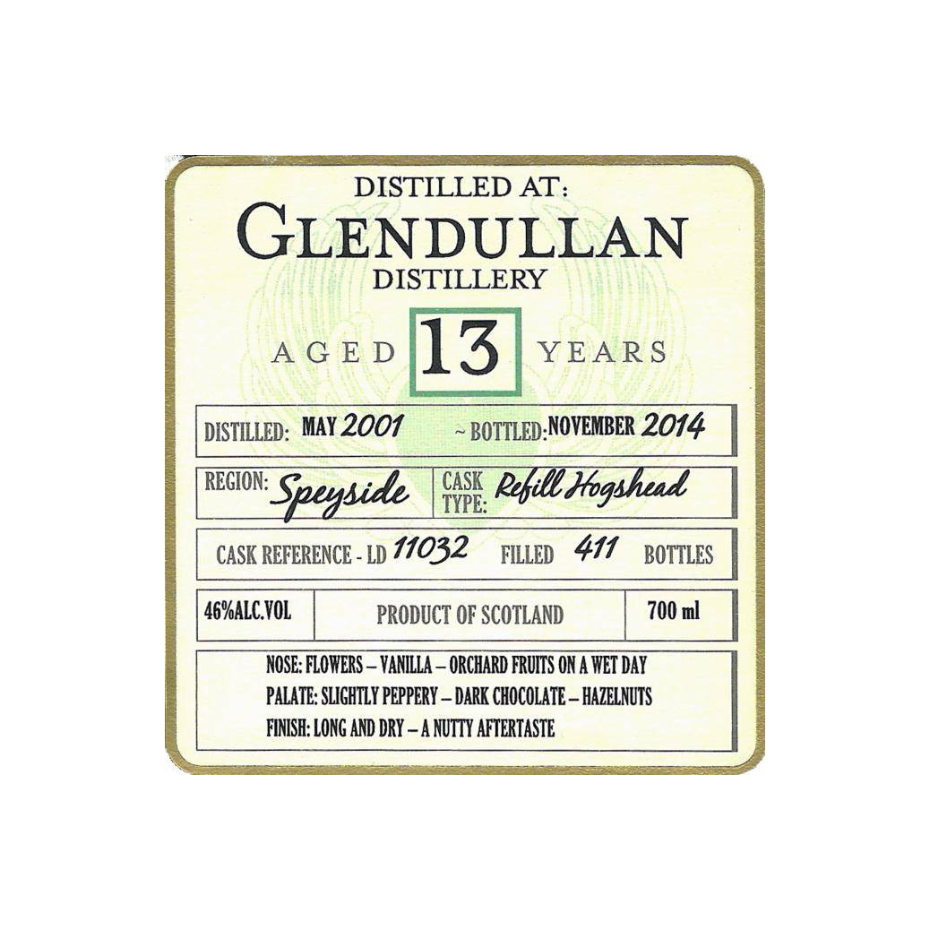 Glendullan 2001 13 Years Single Malt Whisky 2