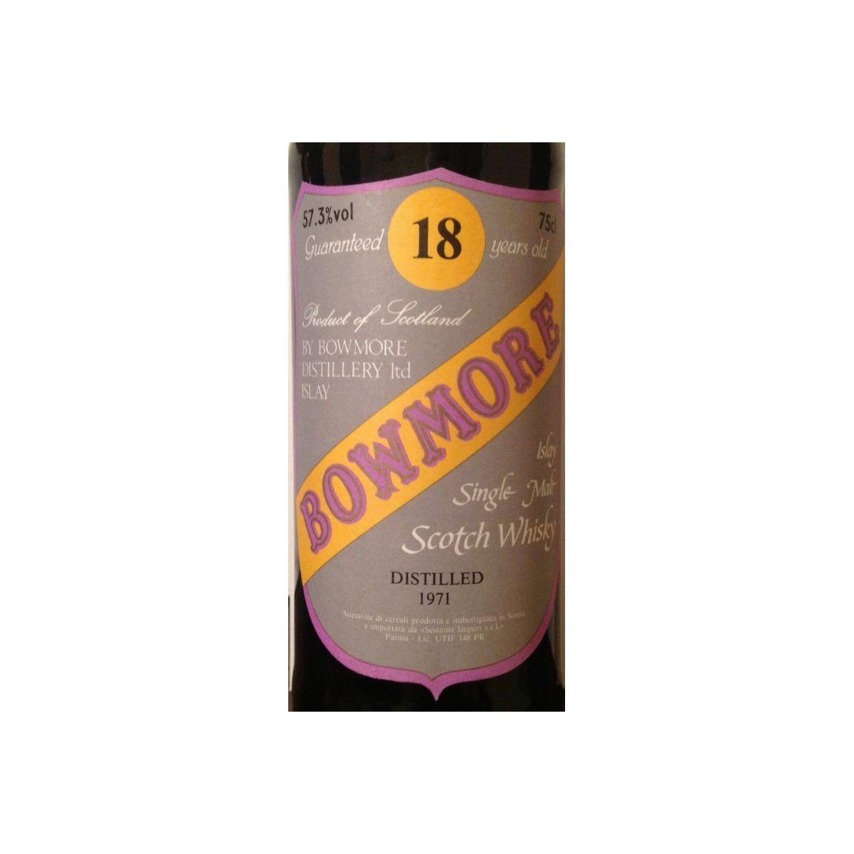 Bowmore 1971 18 Years Single Malt Whisky 2
