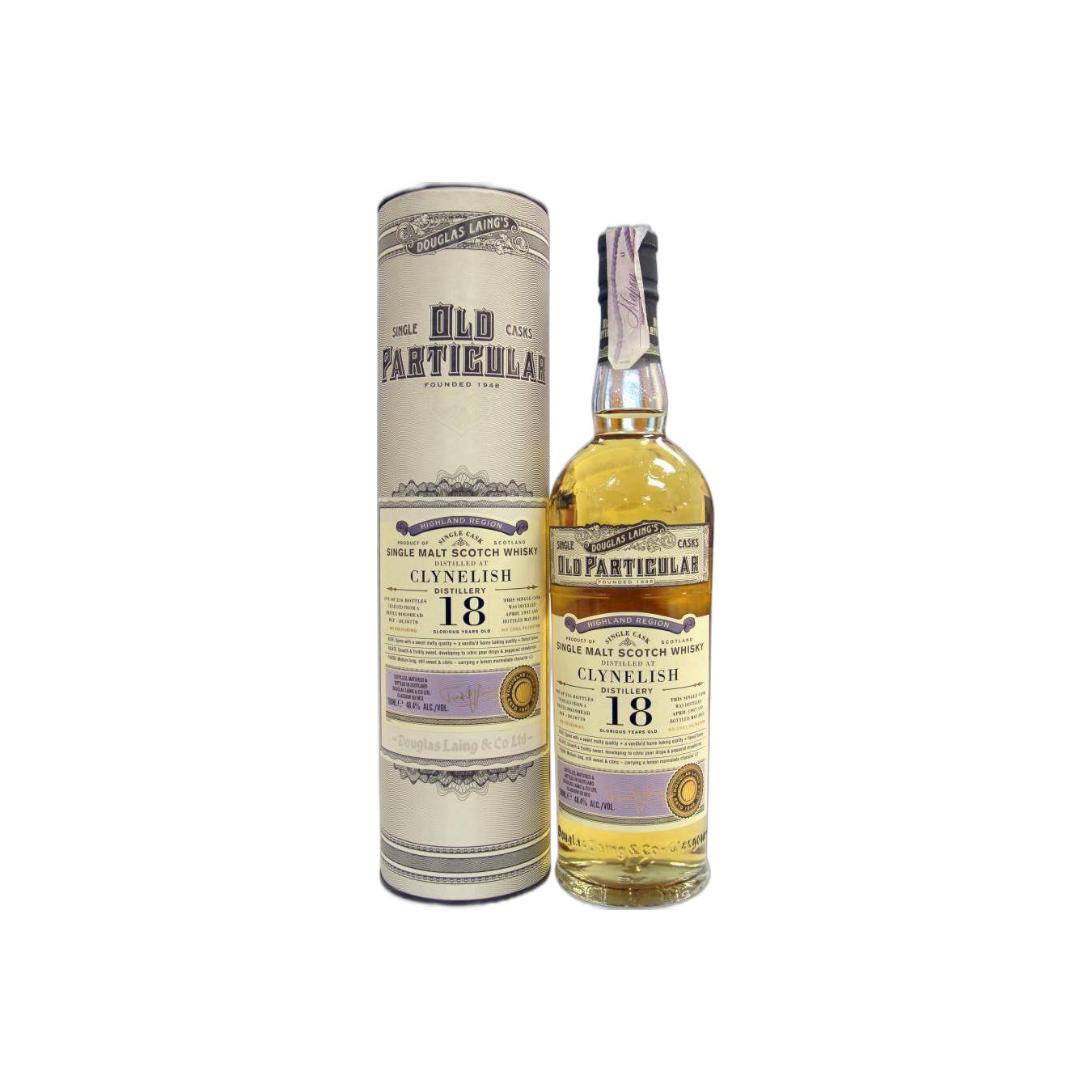 Clynelish Old Particular 1997 18 Years Single Malt Whisky 2