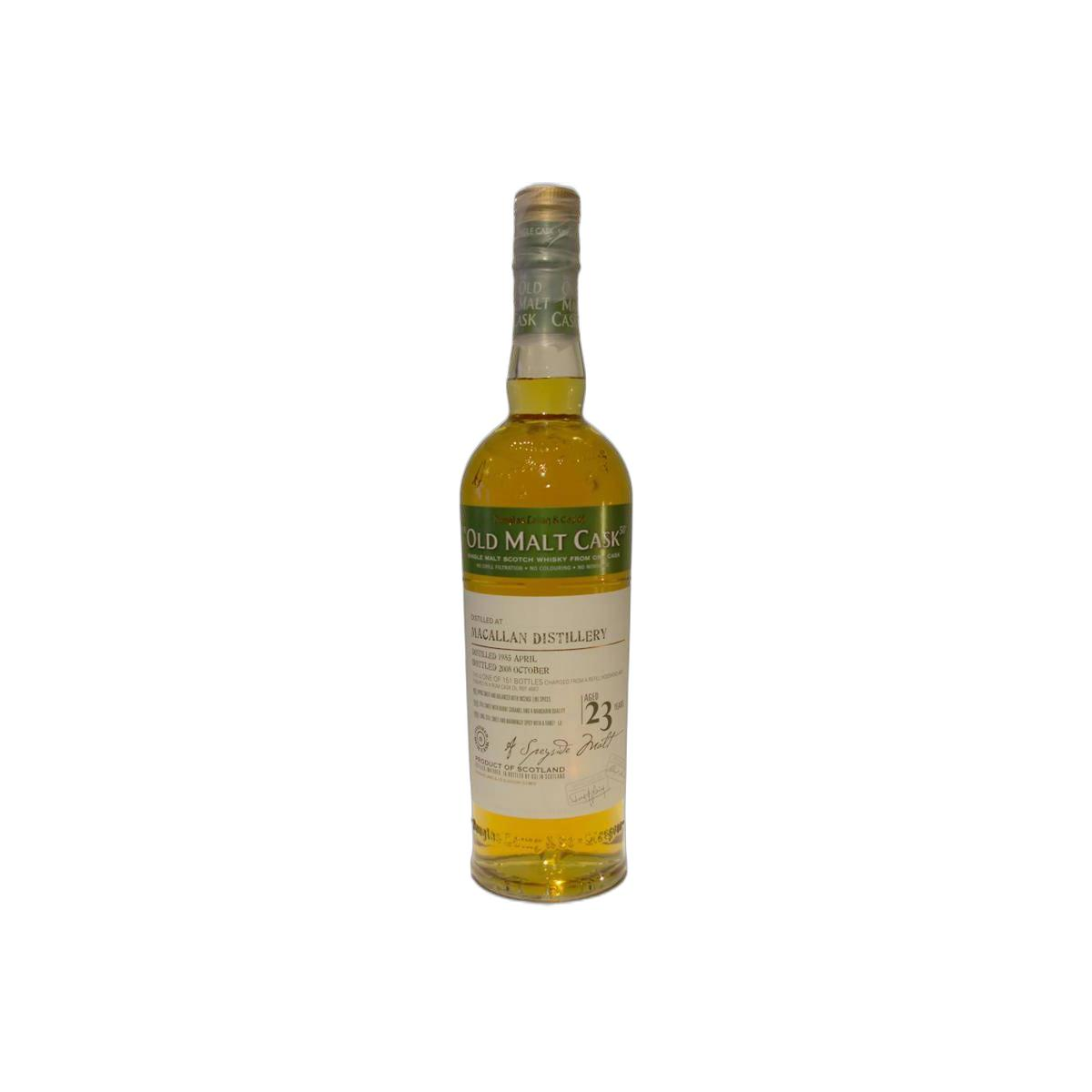 The Macallan Old Malt Cask 1985 23 Years Single Malt Whisky