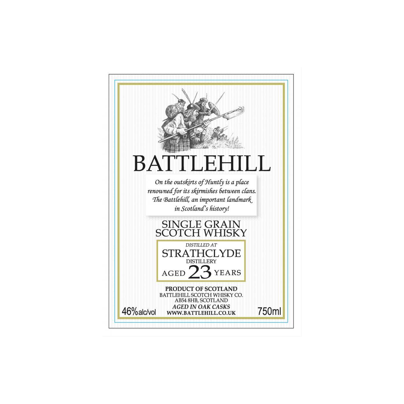 Strathclyde 23 Years Single Grain Whisky