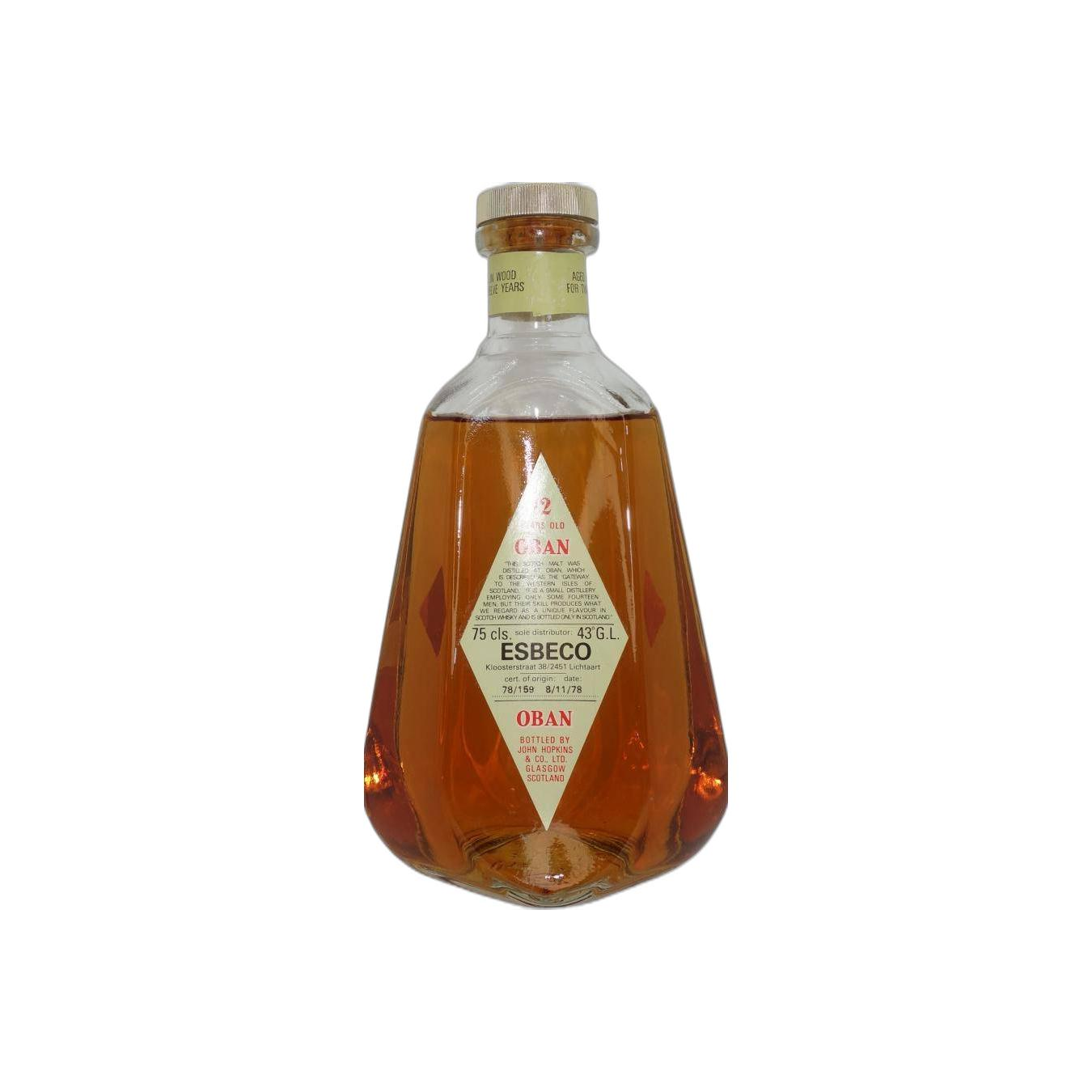 Oban 12 Years Single Malt Whisky 2