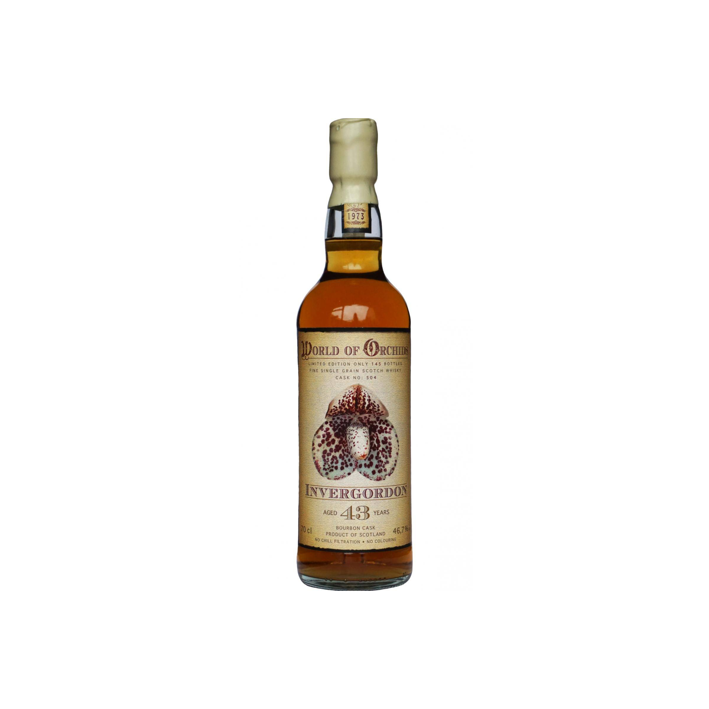Invergordon 1973 43 Years Single Grain Whisky