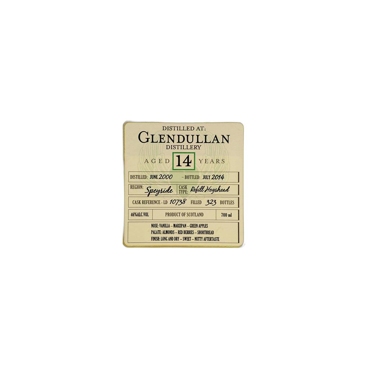 Glendullan 2000 14 Years Single Malt Whisky 2