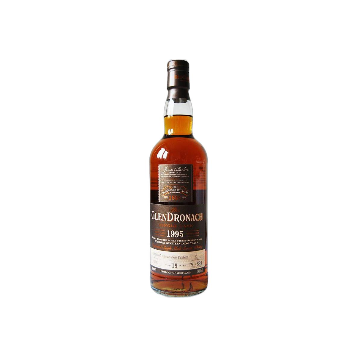 GlenDronach Single Cask 1995 19 Years Single Malt Whisky