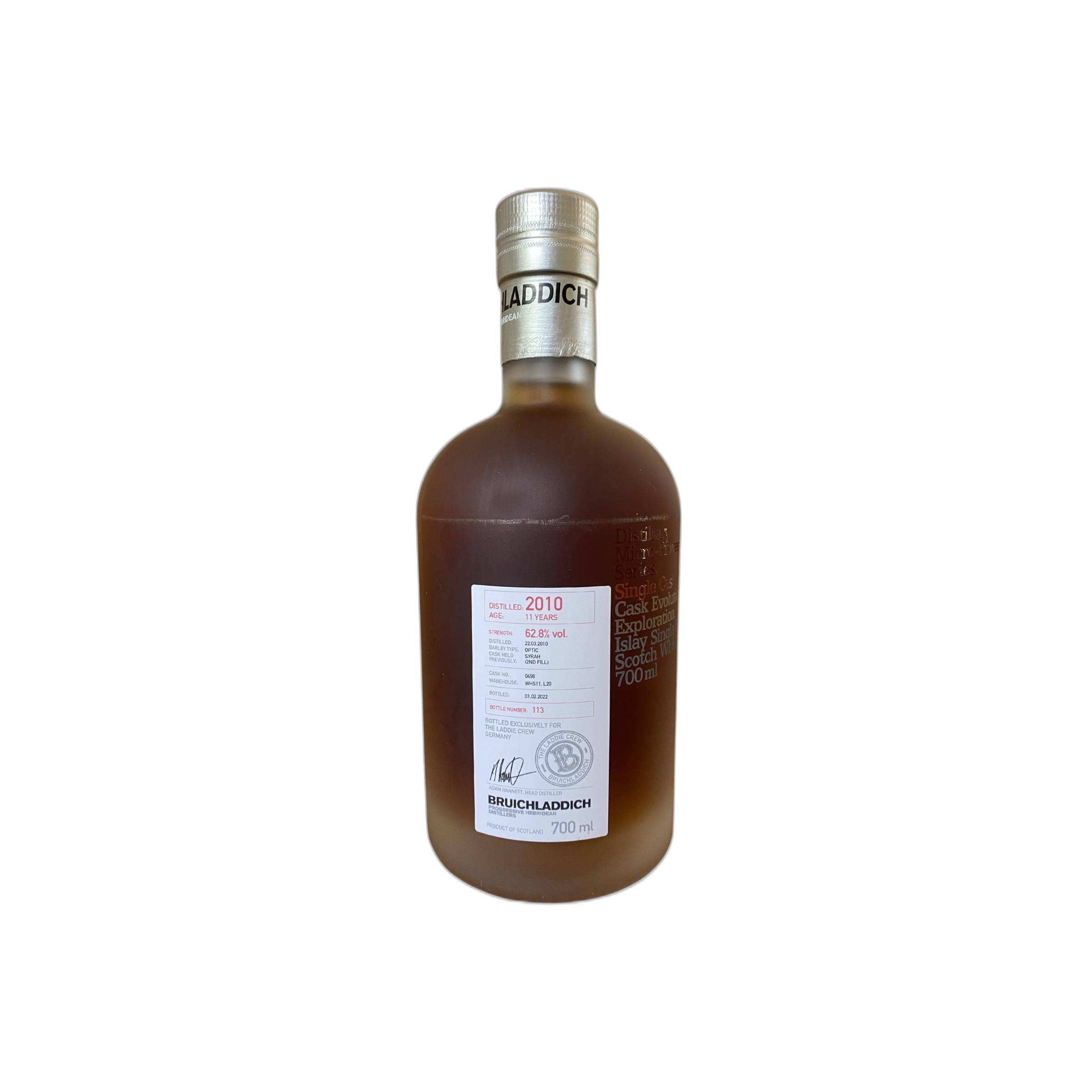 Bruichladdich 2010 11 Years Single Malt Whisky