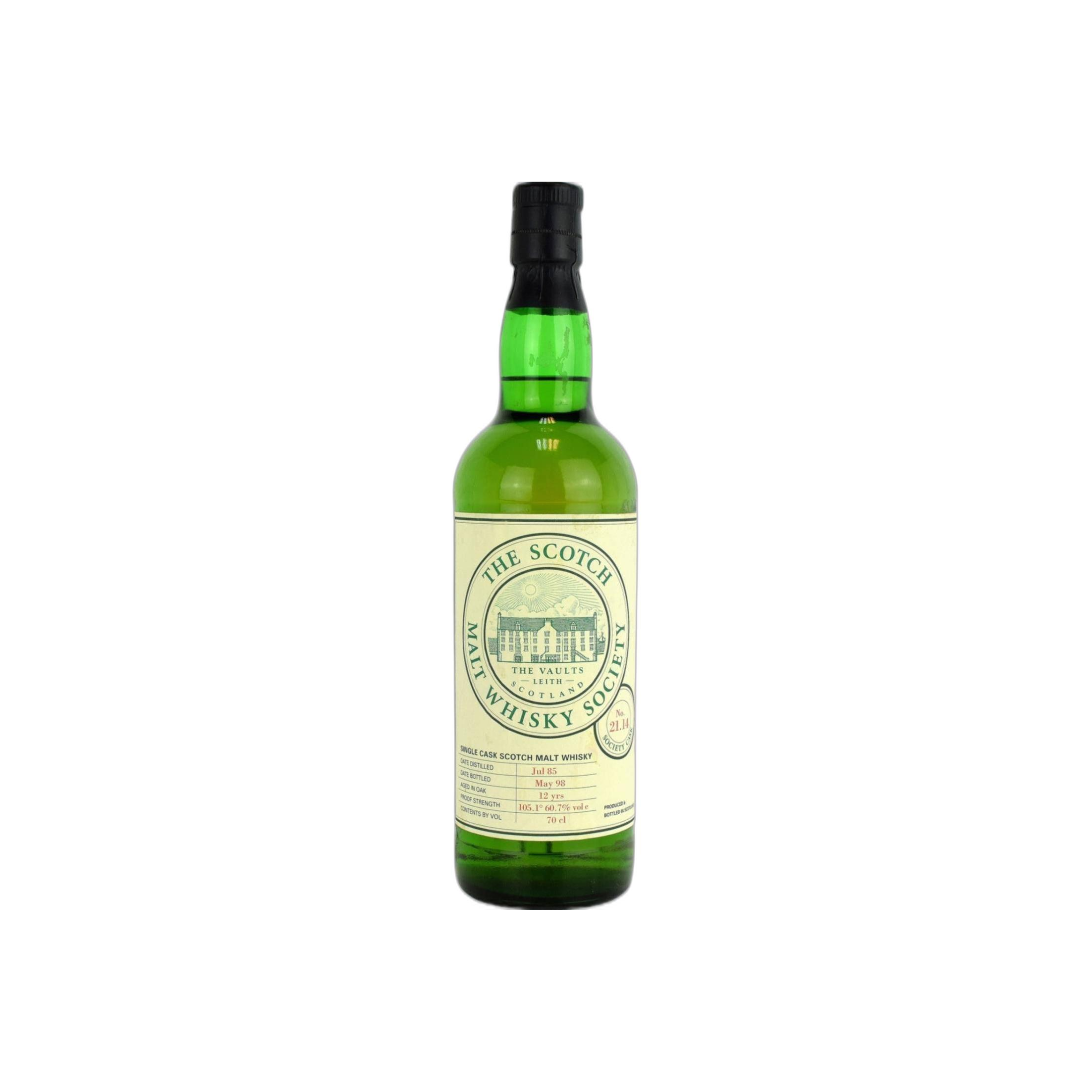 The Scotch Malt Whisky Society 1985 12 Years Single Malt Whisky