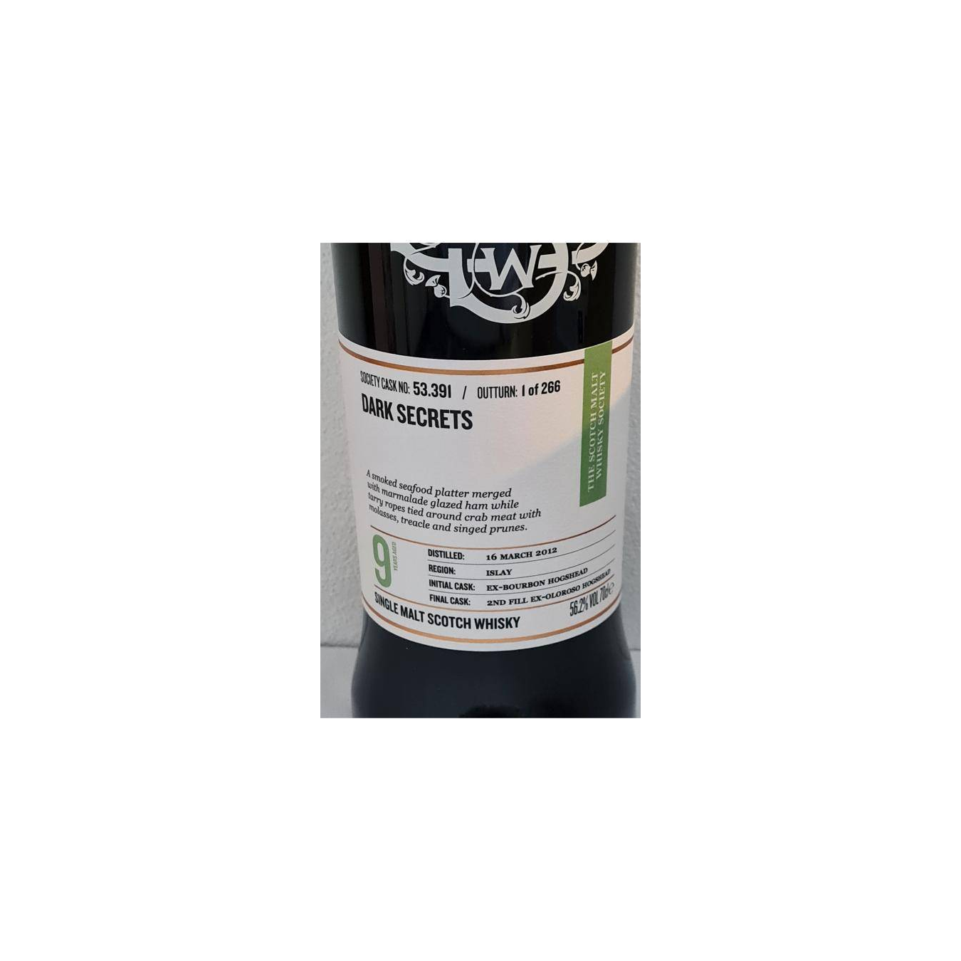 The Scotch Malt Whisky Society 2012 9 Years Single Malt Whisky 2