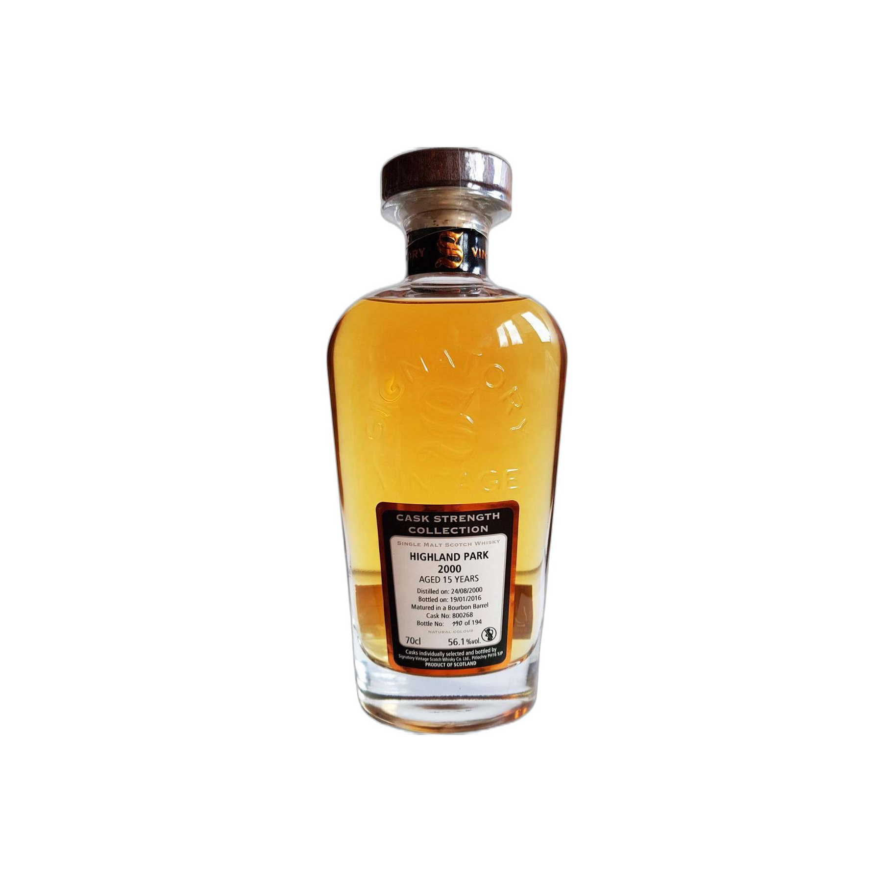 Highland Park Cask Strength Collection 2000 15 Years Single Malt Whisky
