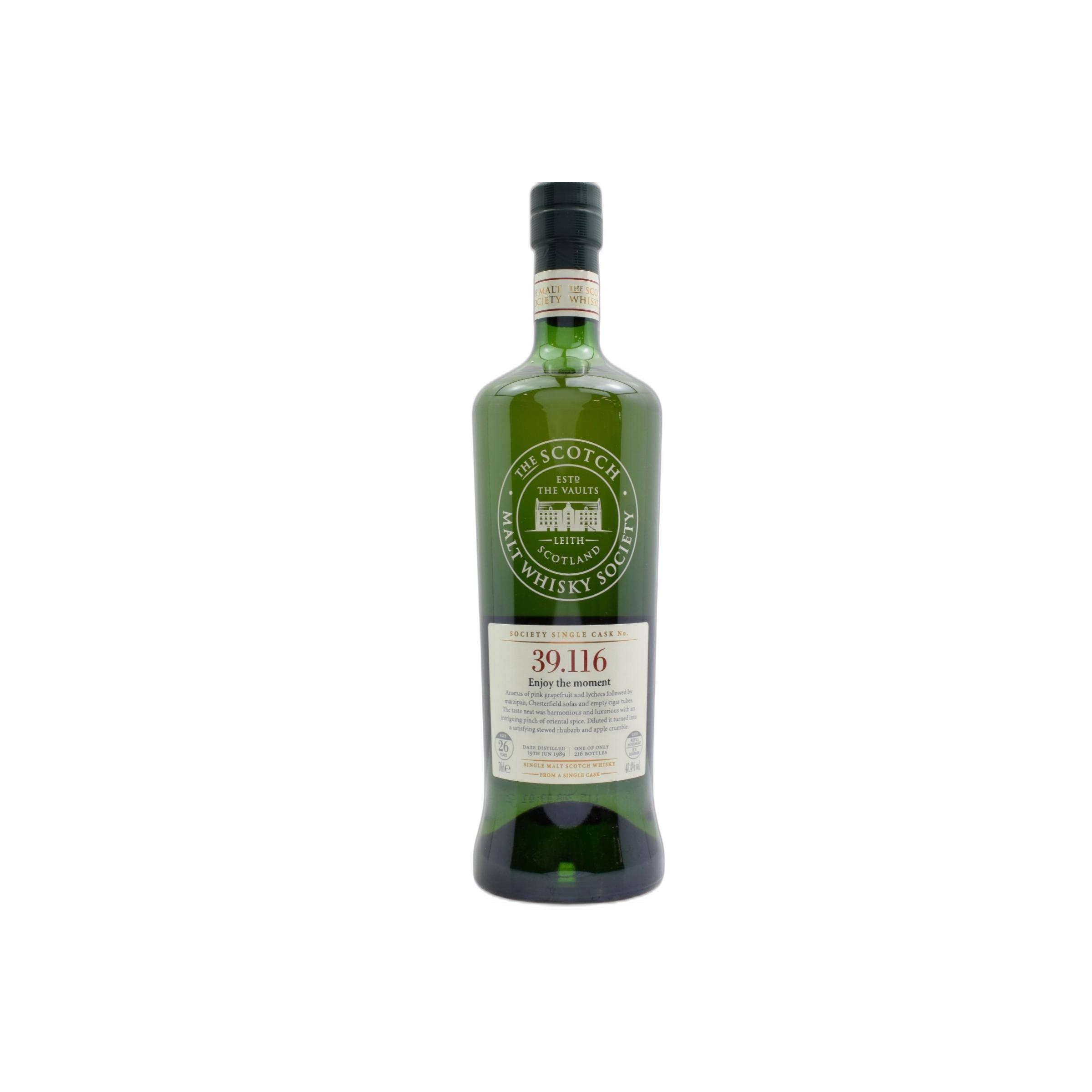 The Scotch Malt Whisky Society 1989 26 Years Single Malt Whisky