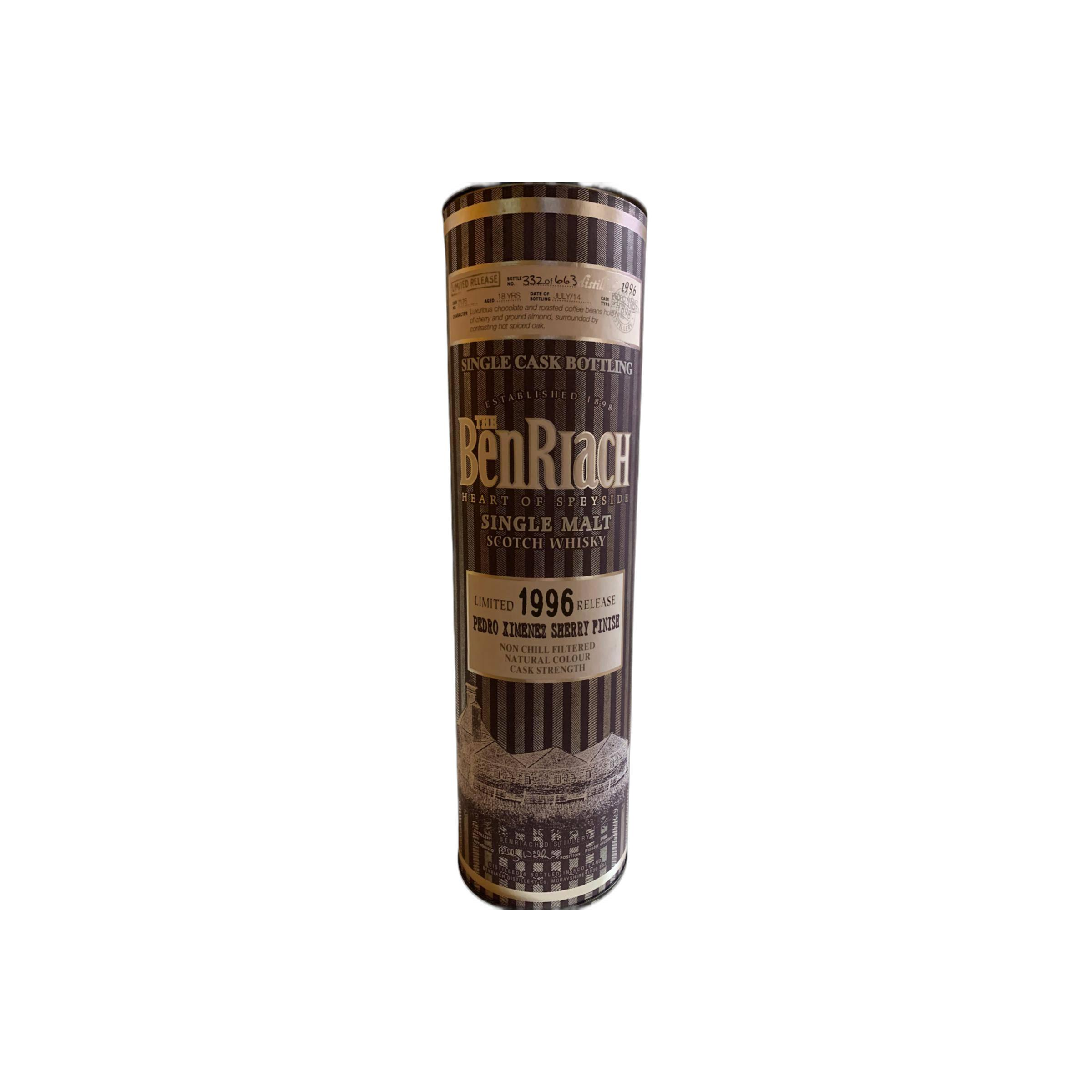BenRiach 1996 18 Years Single Malt Whisky 3