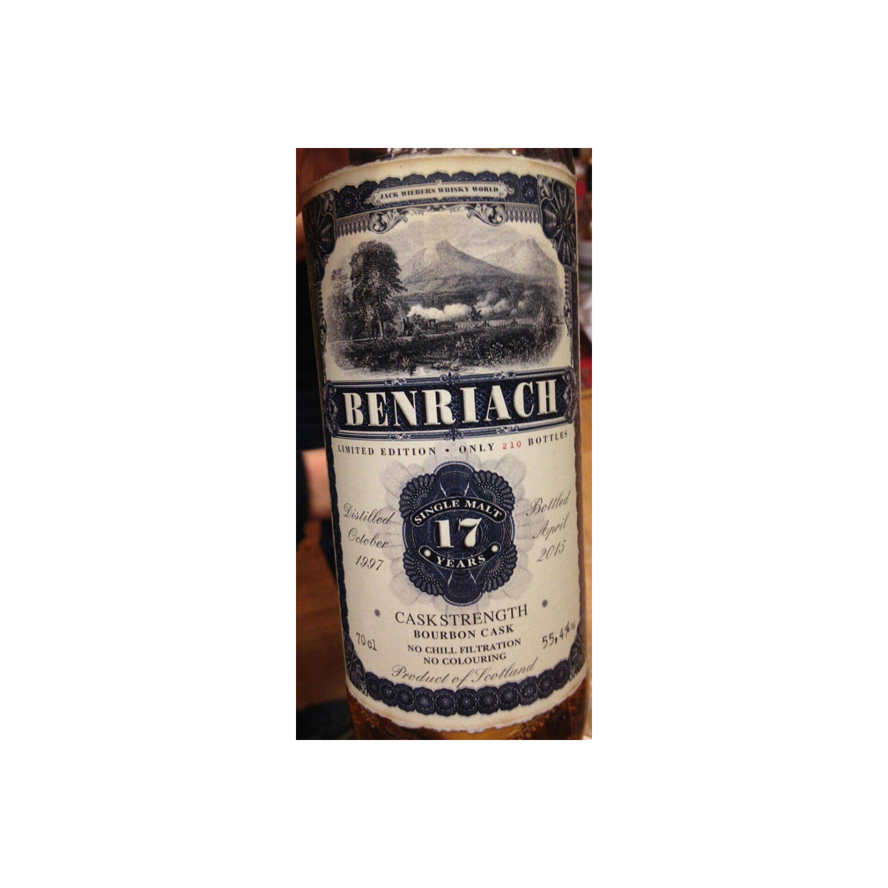 BenRiach 1997 17 Years Single Malt Whisky 2