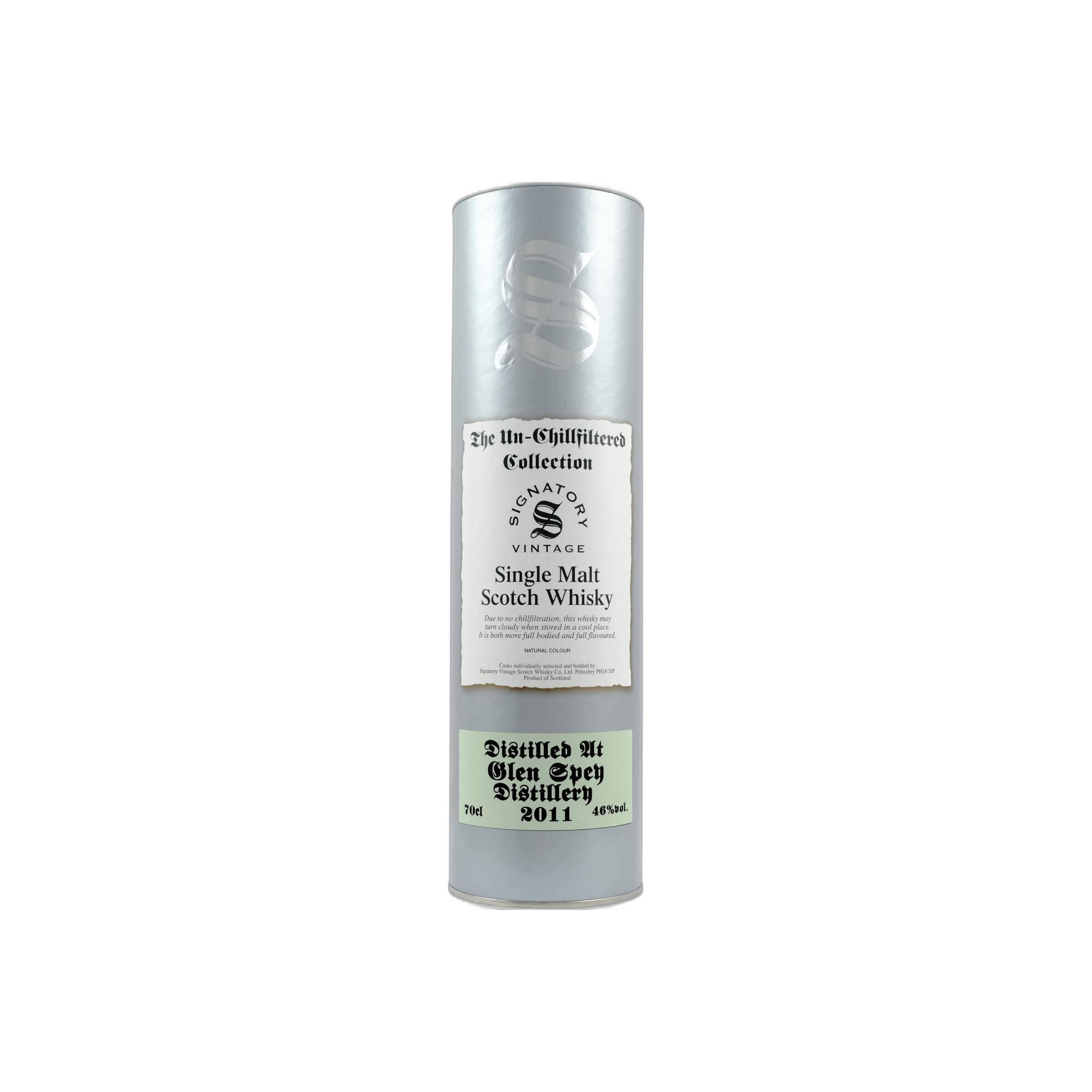 Glen Spey The Un-Chillfiltered Collection 2011 10 Years Single Malt Whisky 2