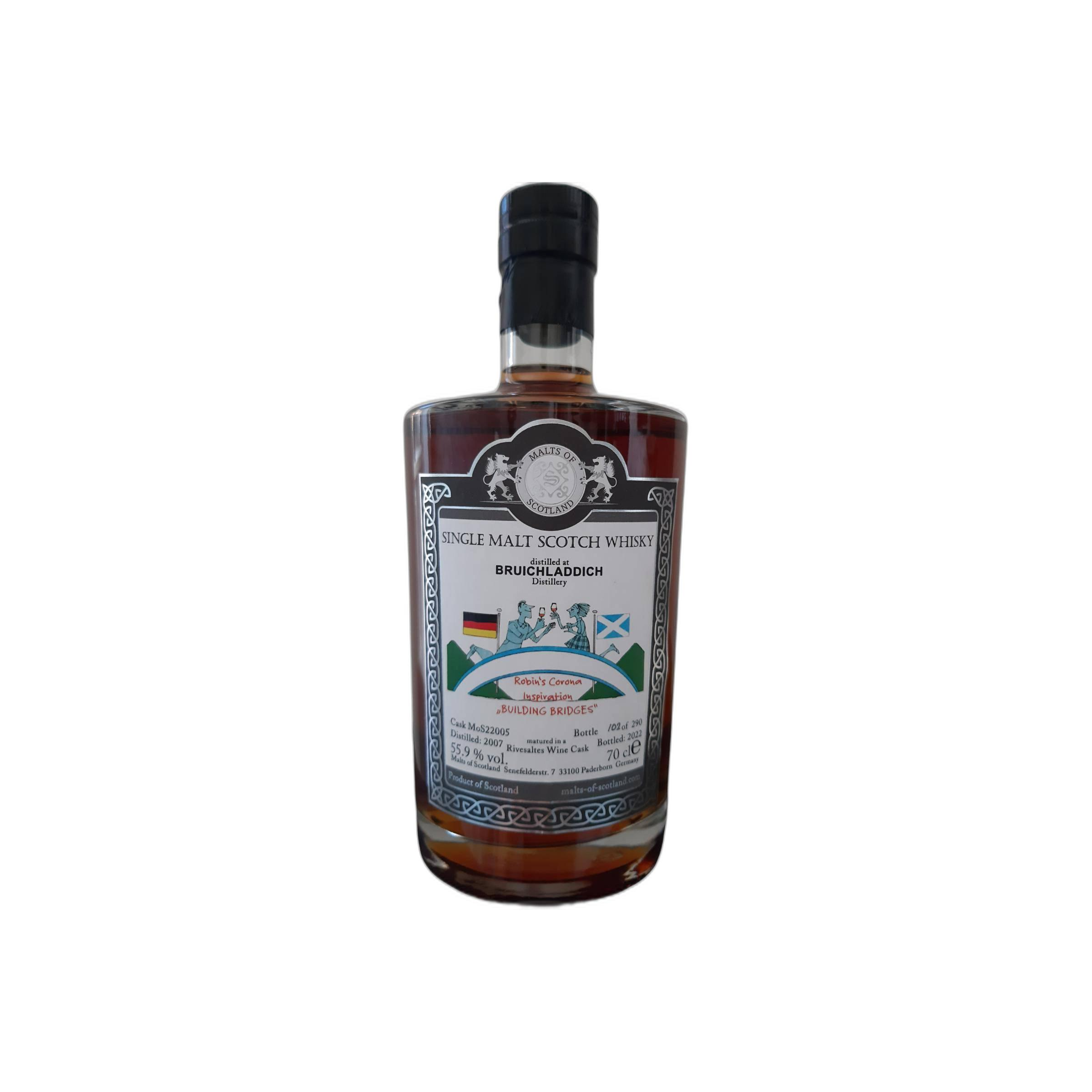 Bruichladdich 2007 15 Years Single Malt Whisky