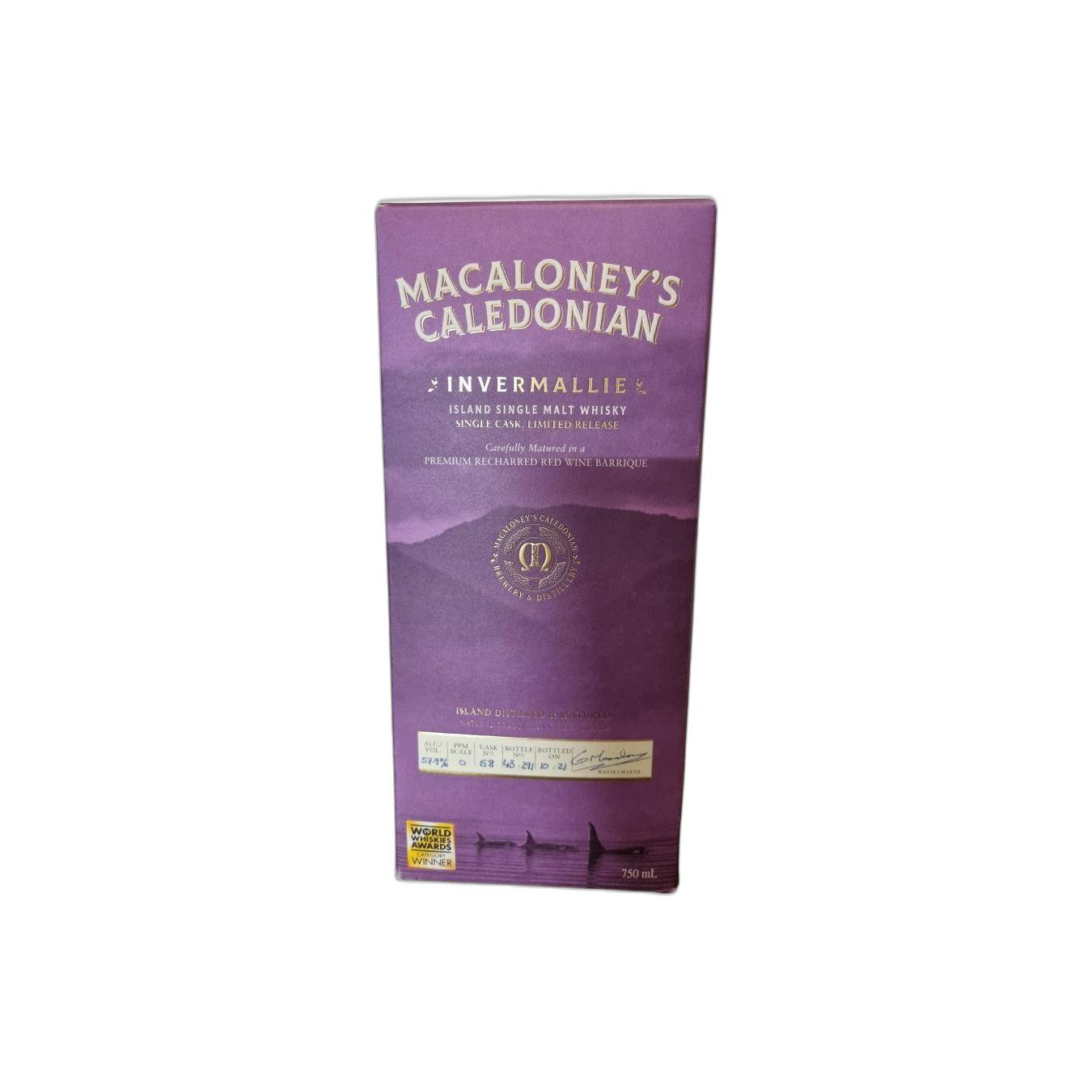 Macaloney's Single Cask Single Malt Whisky 2