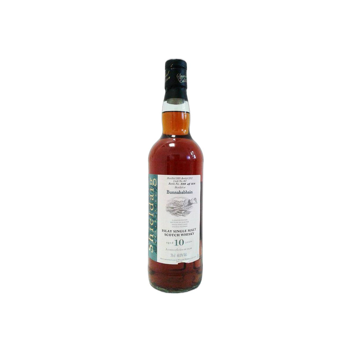 Bunnahabhain 2001 10 Years Single Malt Whisky