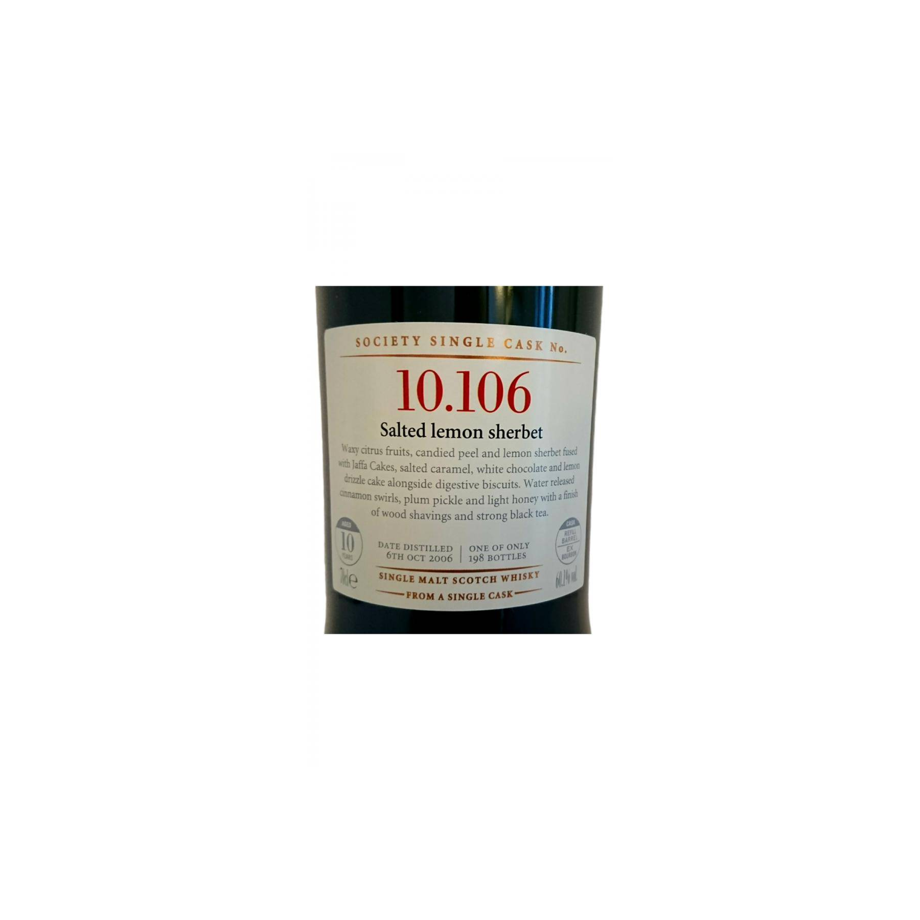 The Scotch Malt Whisky Society 2006 10 Years Single Malt Whisky 2
