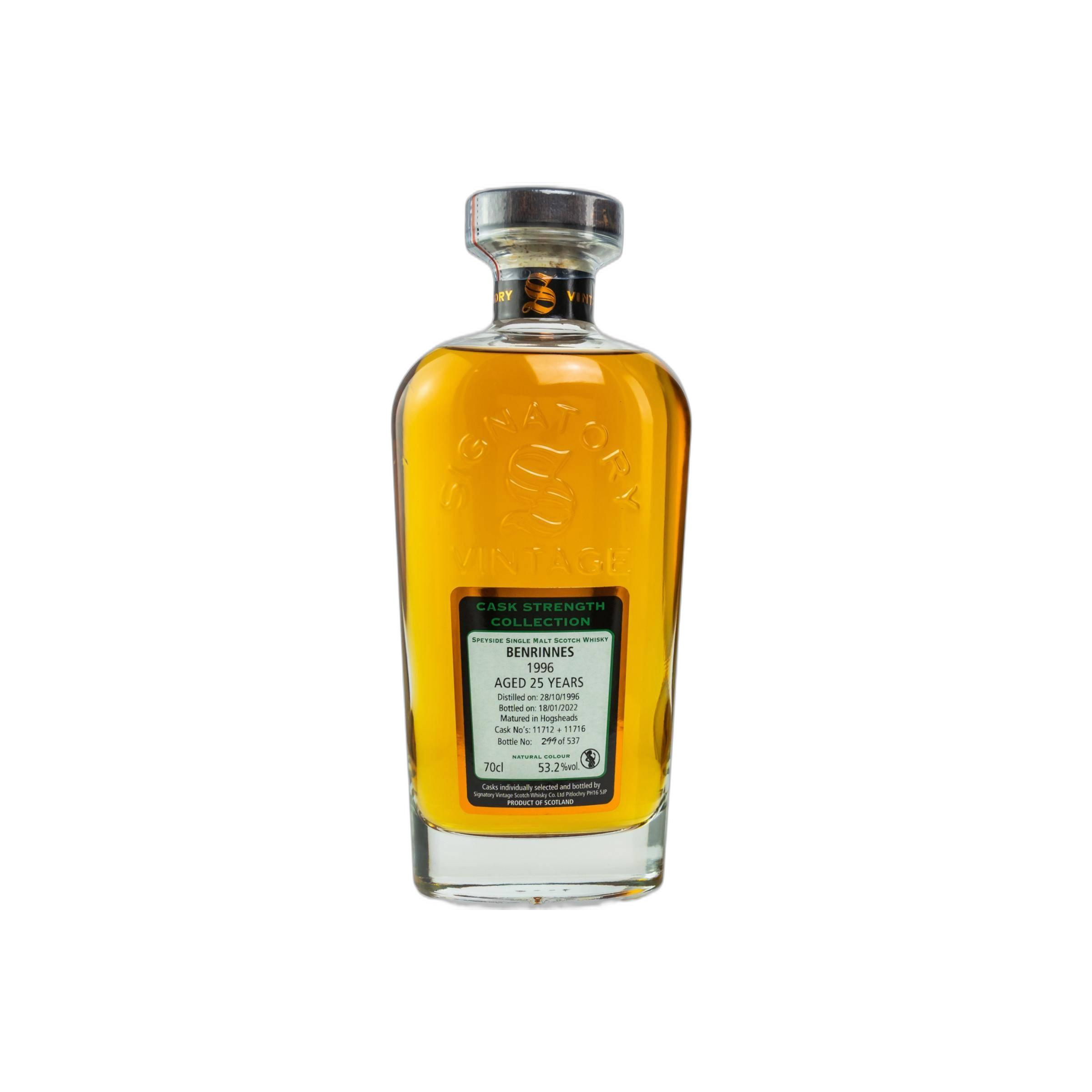 Benrinnes Cask Strength Collection 1996 25 Years Single Malt Whisky