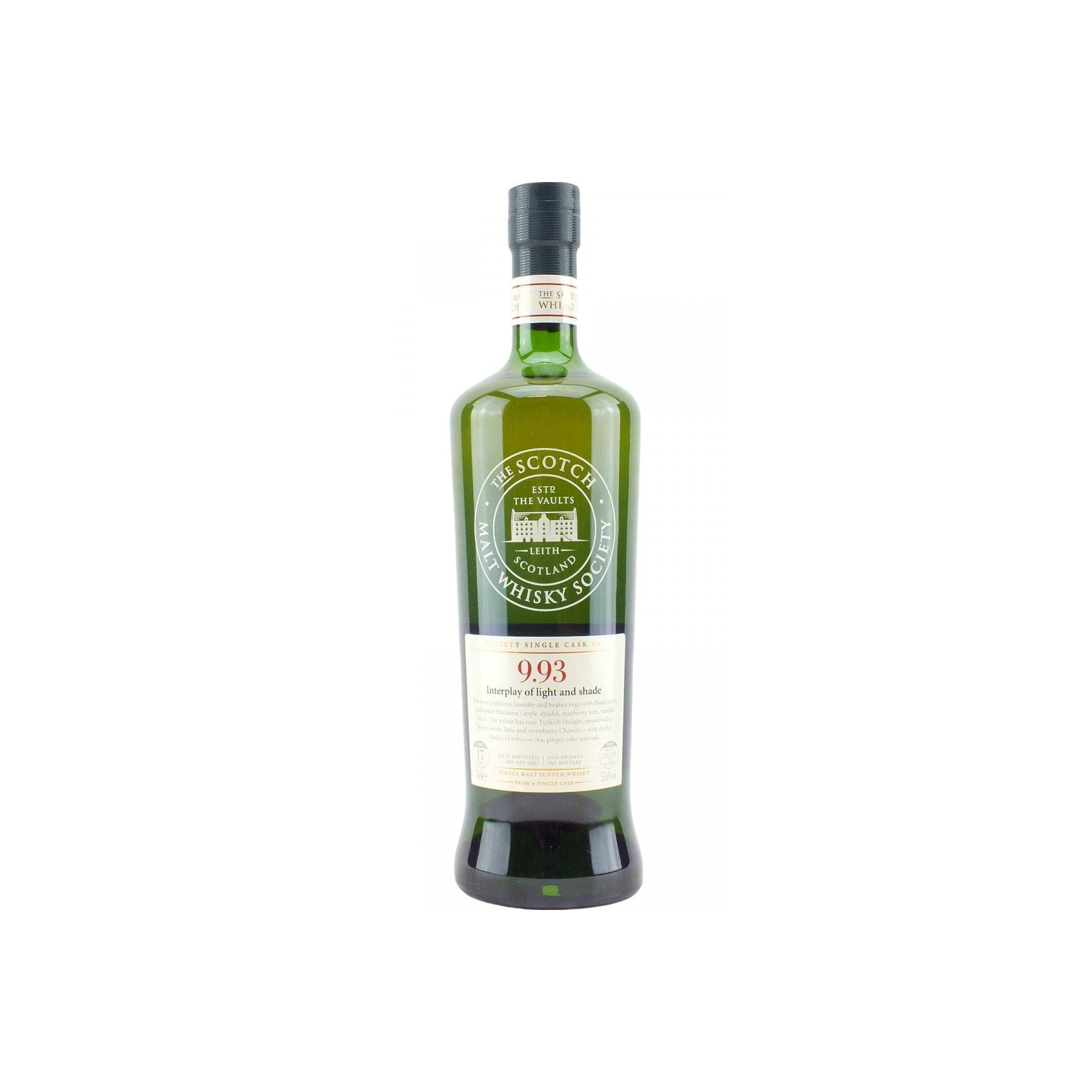 The Scotch Malt Whisky Society 1997 17 Years Single Malt Whisky
