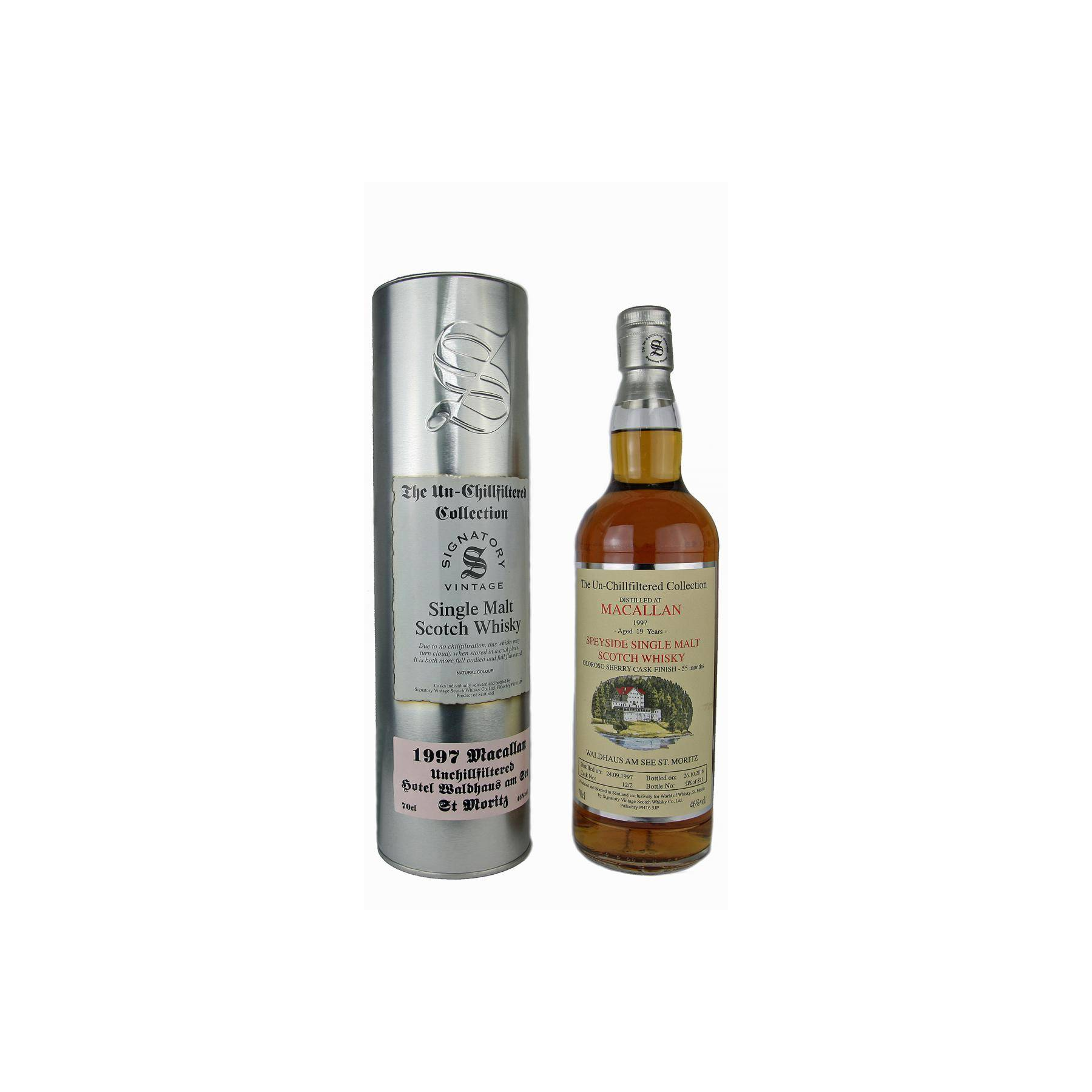 The Macallan The Un-Chillfiltered Collection 1997 19 Years Single Malt Whisky 2