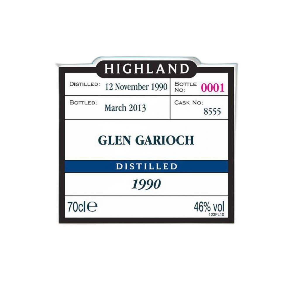 Glen Garioch 1990 22 Years Single Malt Whisky