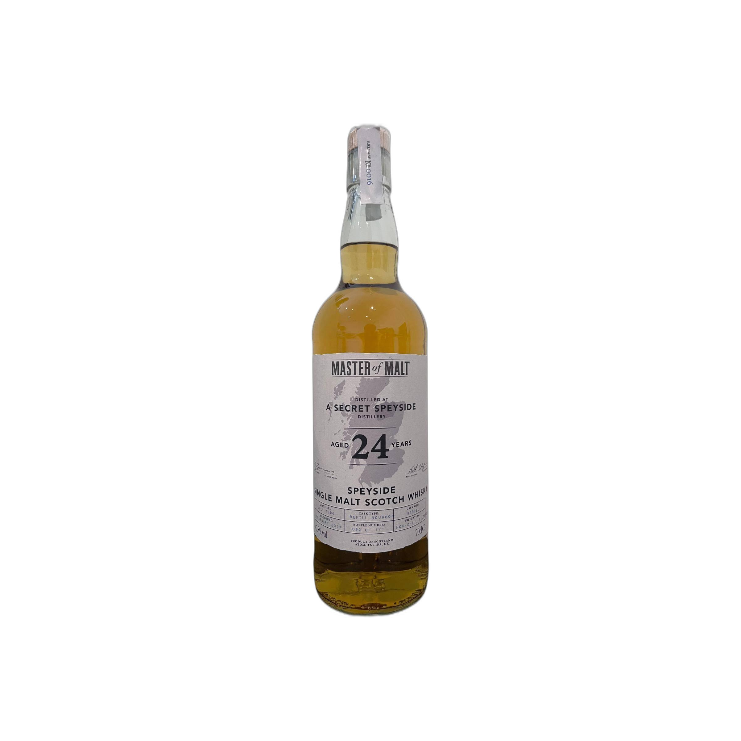 Master of Malt Single Cask 1994 24 Years Single Malt Whisky