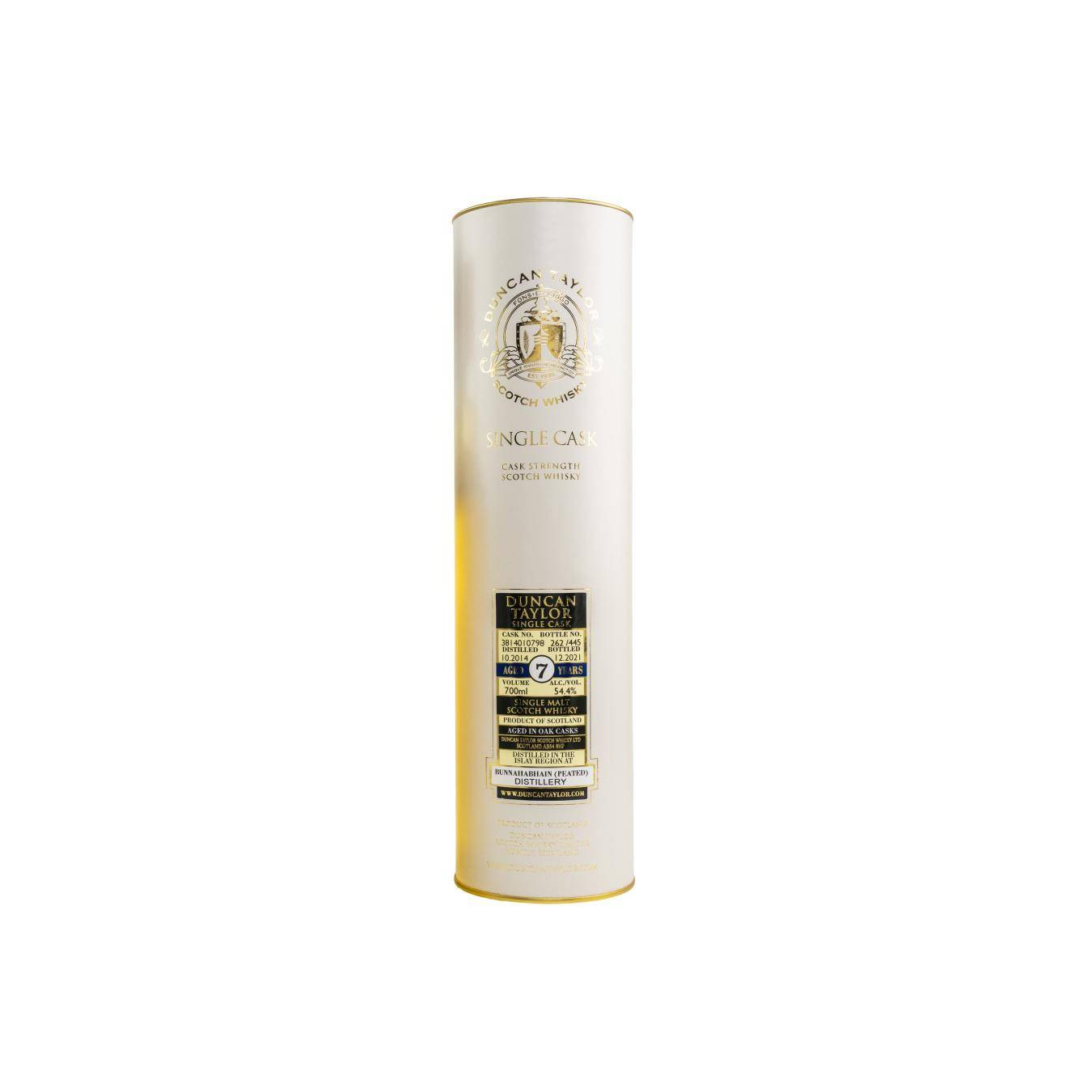 Bunnahabhain Single Cask 2014 7 Years Single Malt Whisky 2