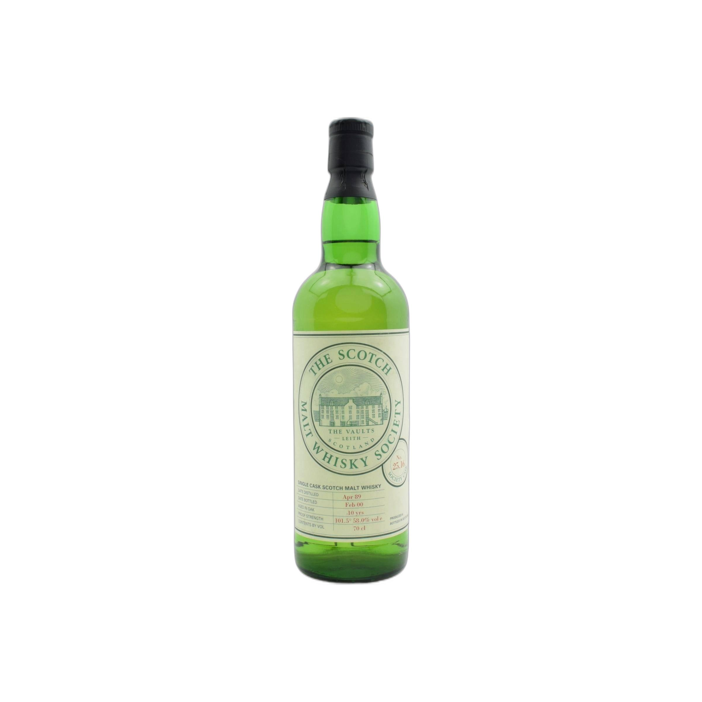 The Scotch Malt Whisky Society 1989 10 Years Single Malt Whisky