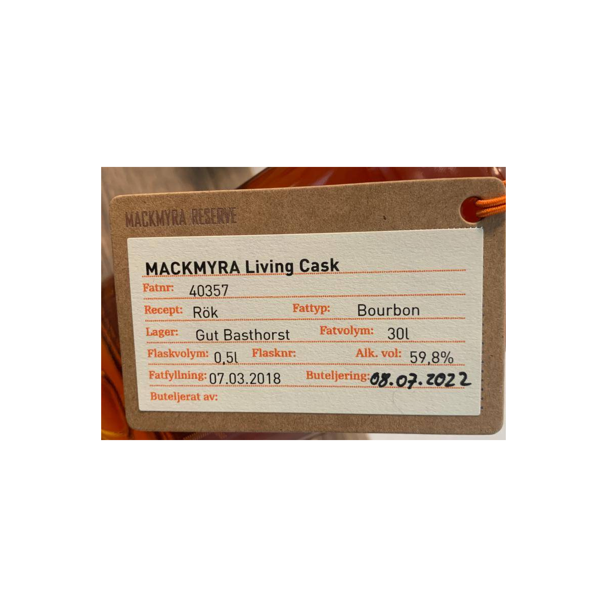 Mackmyra Reserve 2018 4 Years Single Malt Whisky 2