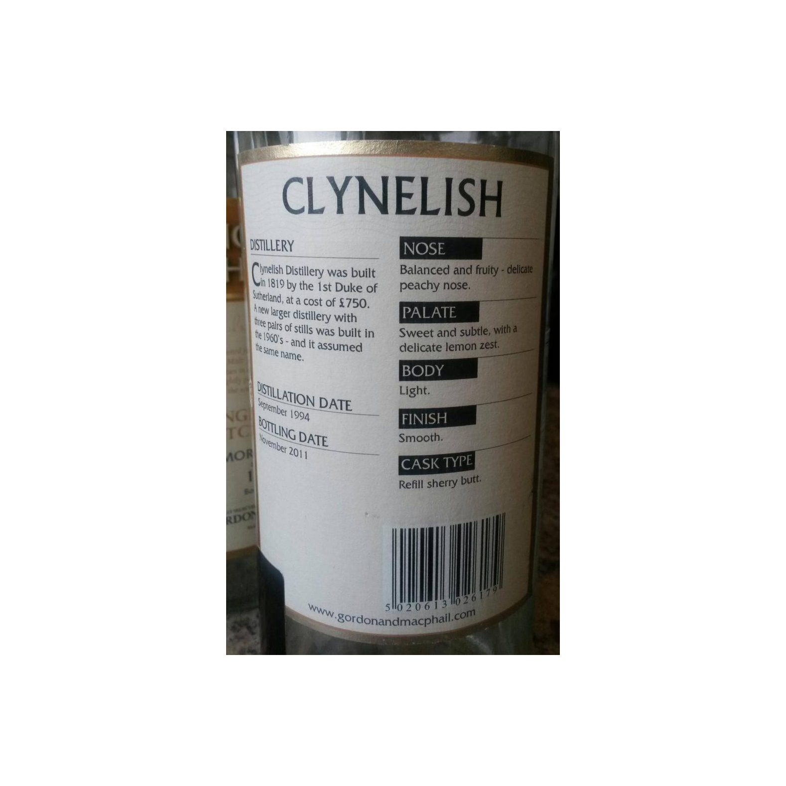 Clynelish Connoisseurs Choice 1994 17 Years Single Malt Whisky 3