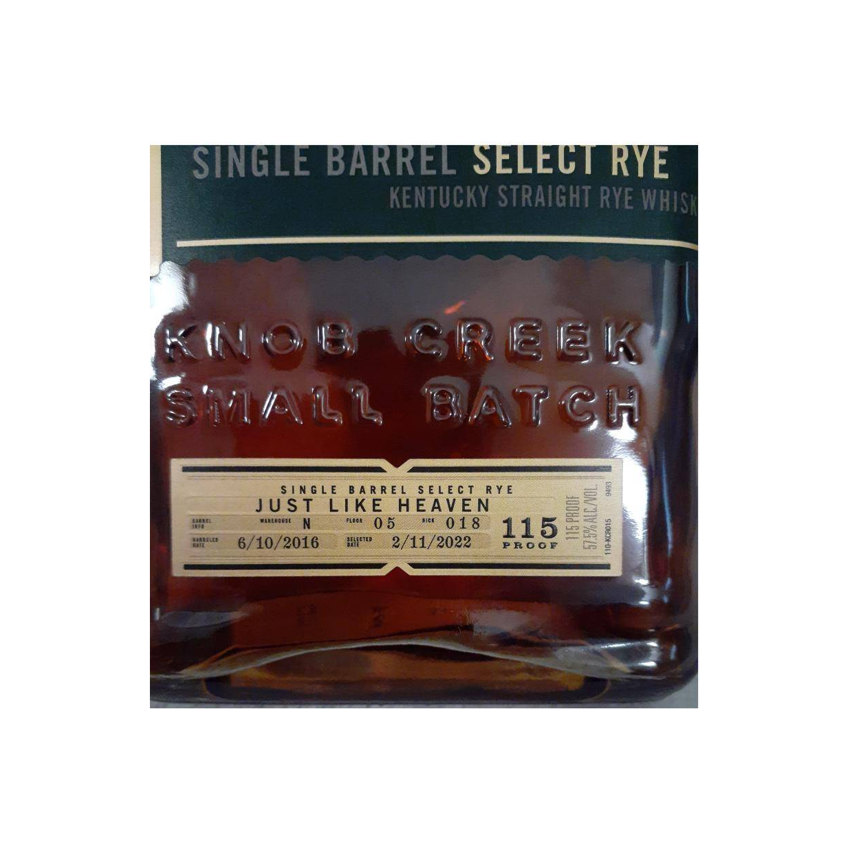 Knob Creek 2016 5 Years Rye Whisky 2