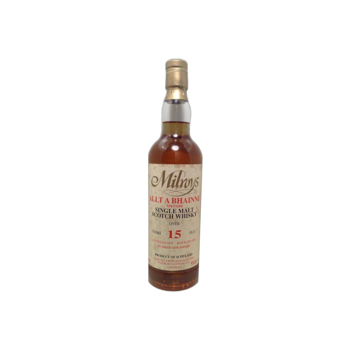 Allt-A-Bhainne 1979 15 Years Single Malt Whisky