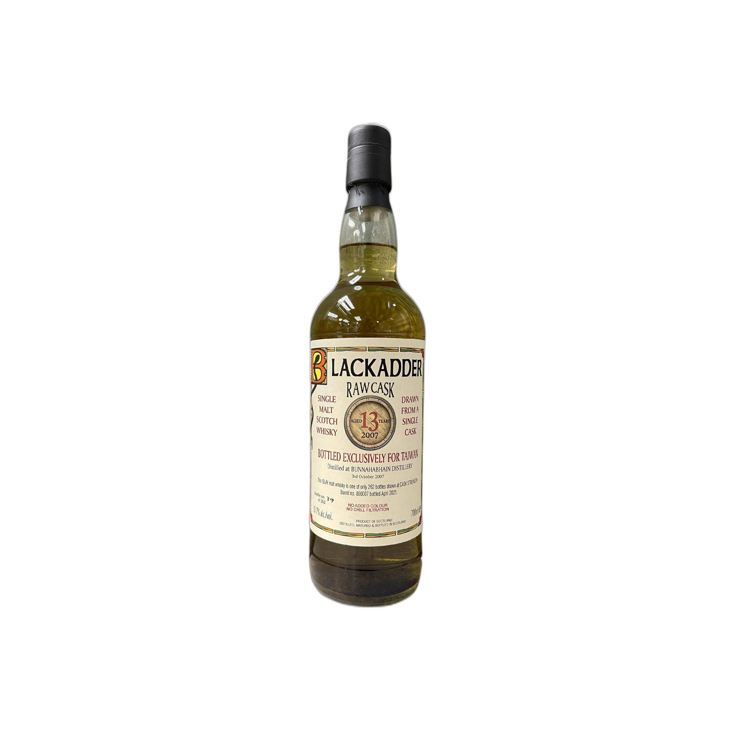 Bunnahabhain Raw Cask 2007 13 Years Single Malt Whisky