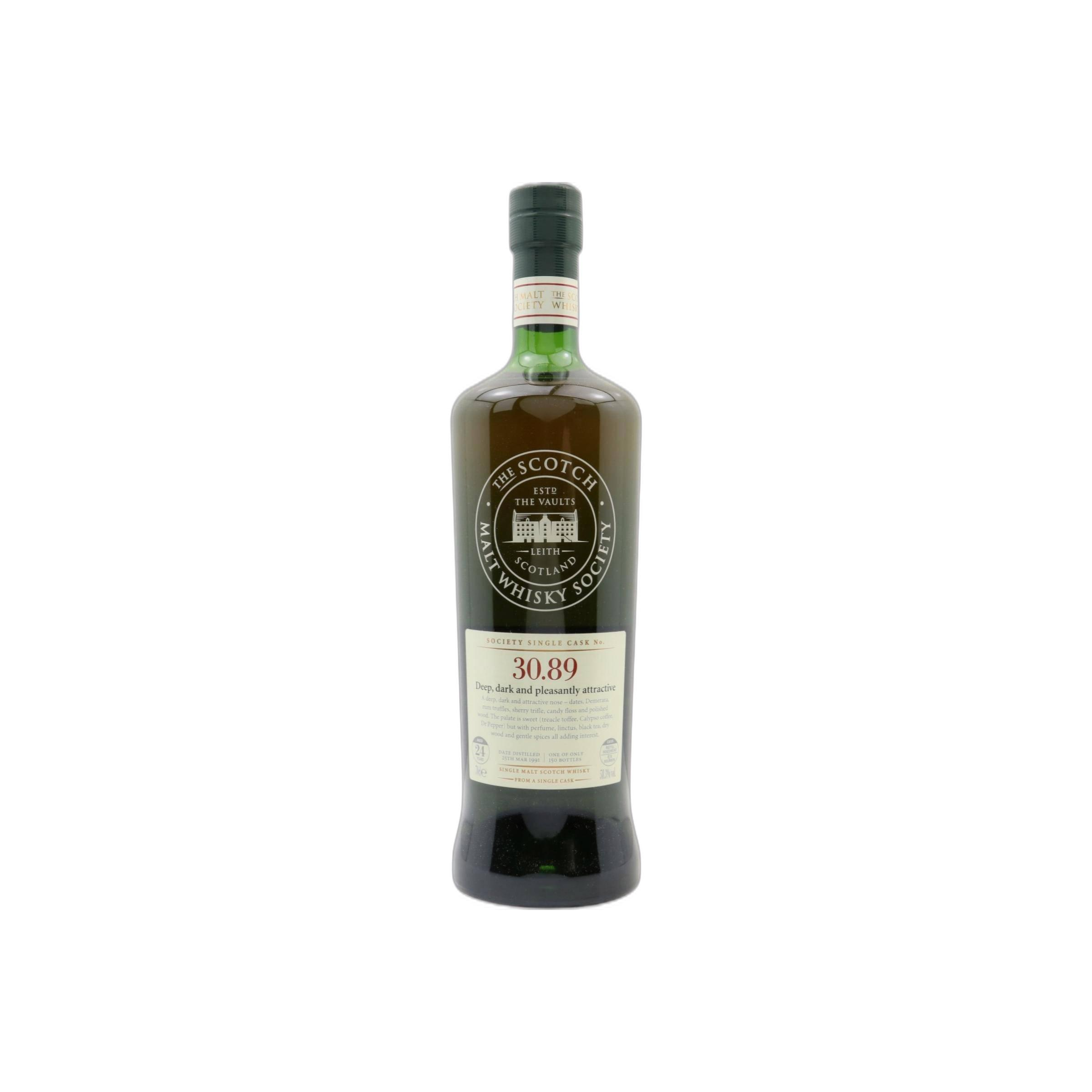 The Scotch Malt Whisky Society 1991 24 Years Single Malt Whisky