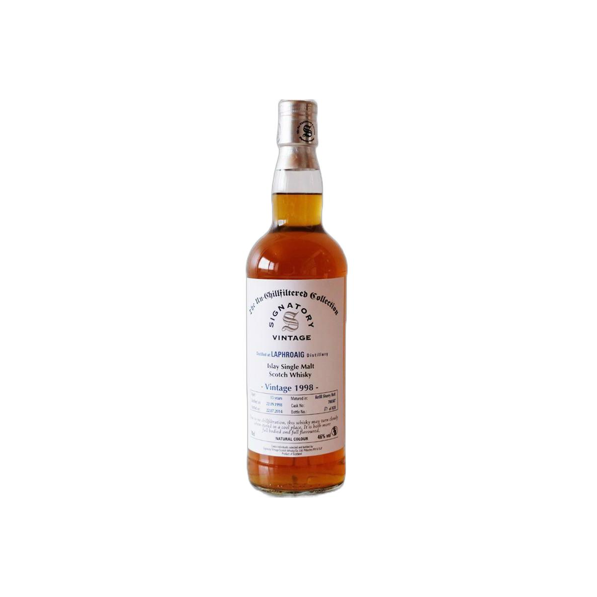 Laphroaig The Un-Chillfiltered Collection 1998 15 Years Single Malt Whisky