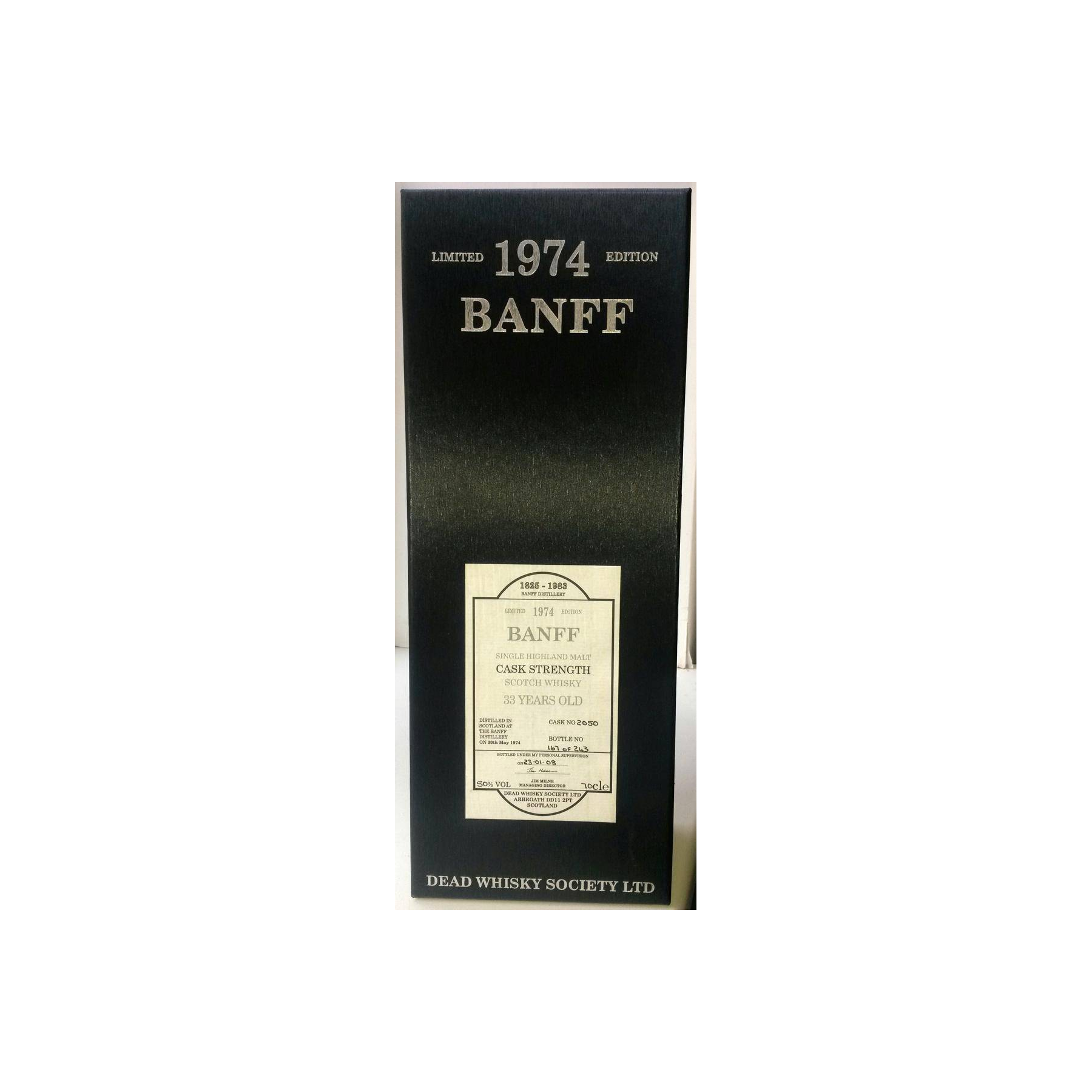Banff 1974 33 Years Single Malt Whisky