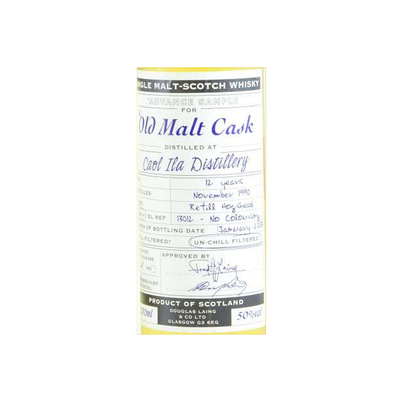 Caol Ila 1990 12 Years Single Malt Whisky