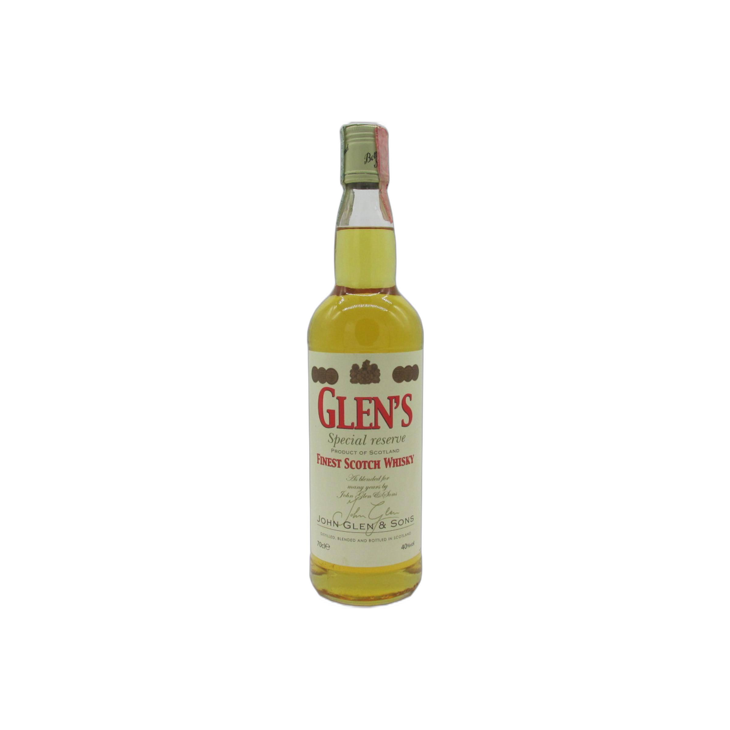 Glen's Special Reserve