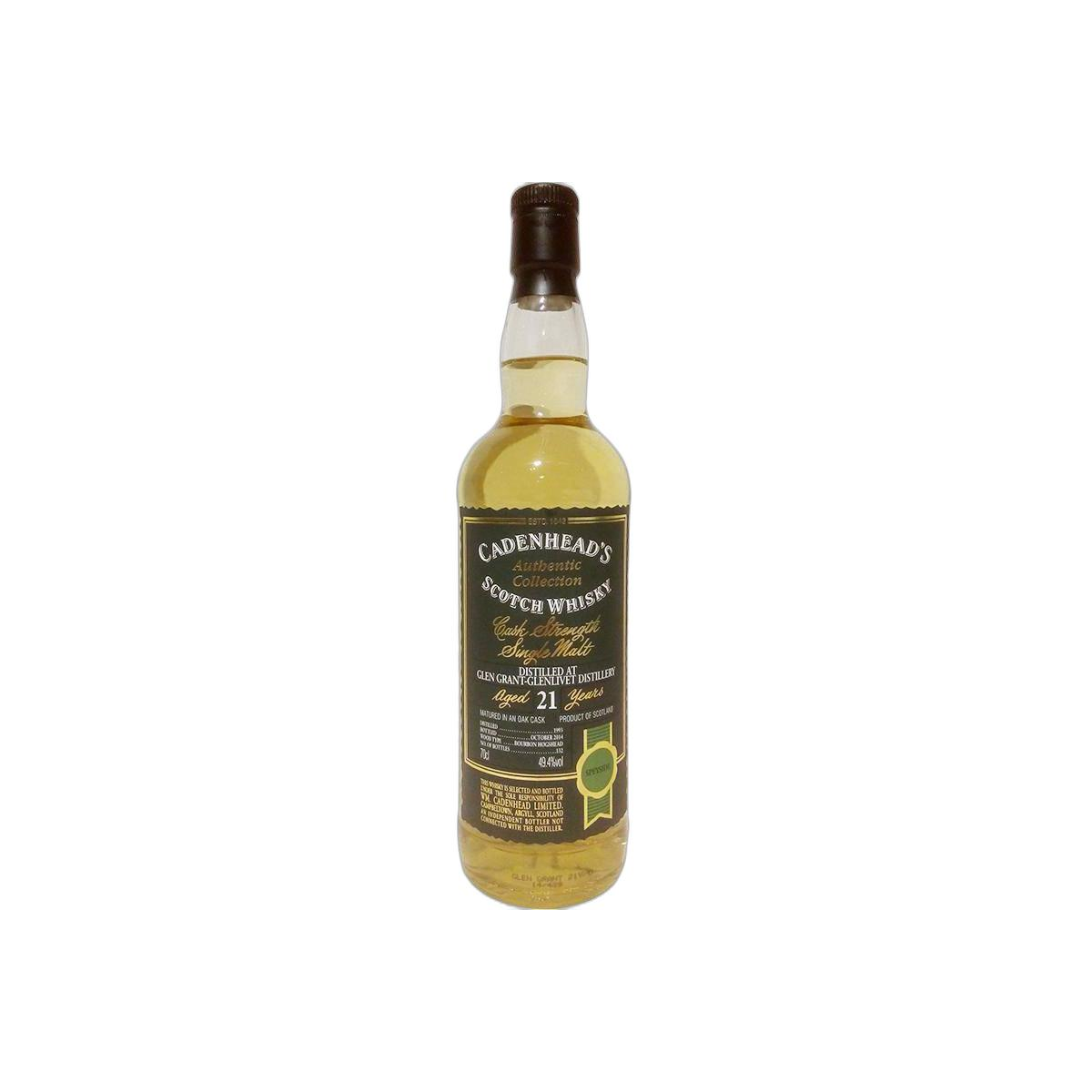 Glen Grant Authentic Collection 1993 21 Years Single Malt Whisky