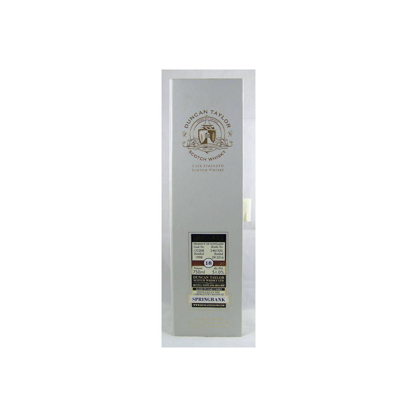 Springbank Dimensions 1998 18 Years Single Malt Whisky 3