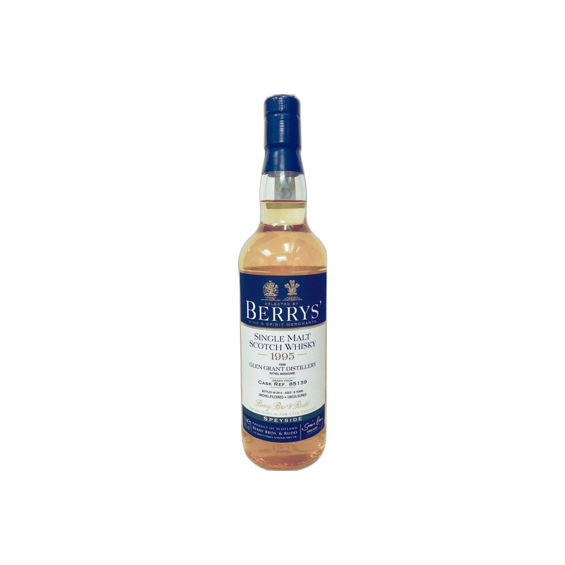 Glen Grant 1995 19 Years Single Malt Whisky