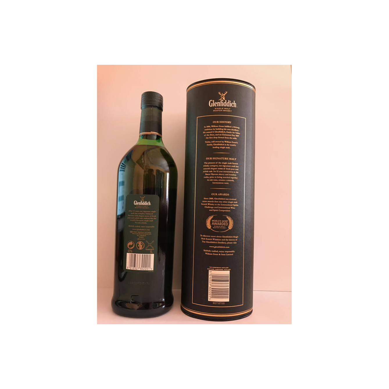 Glenfiddich 12 Years Single Malt Whisky 3