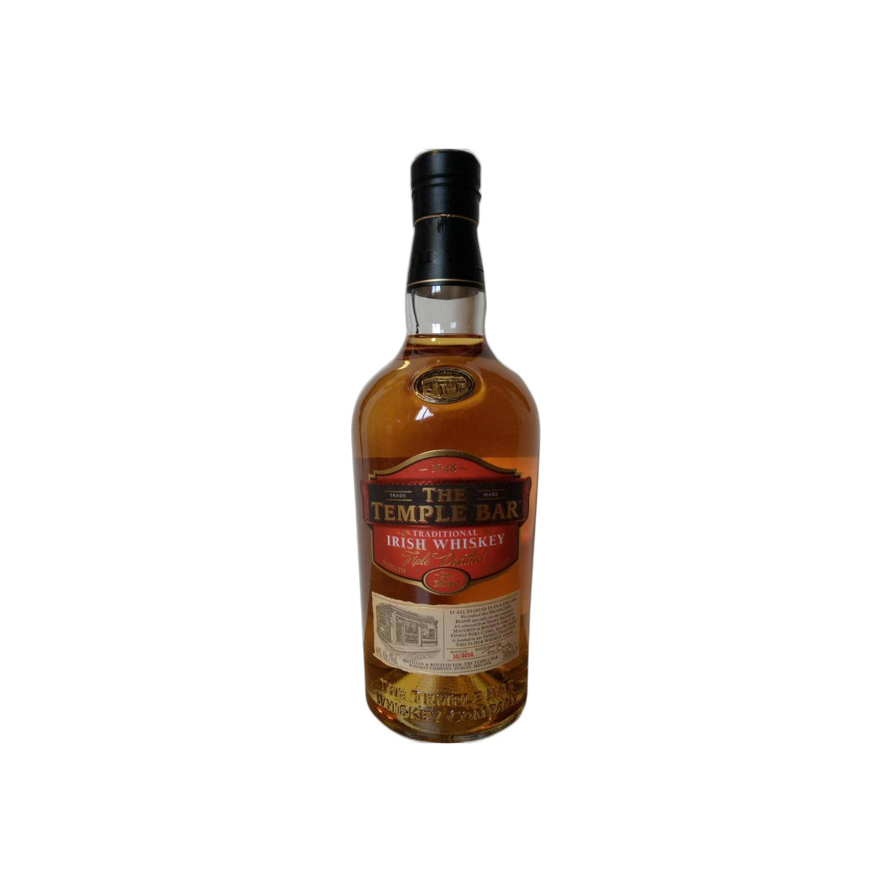 The Temple Bar Traditional Irish Whiskey