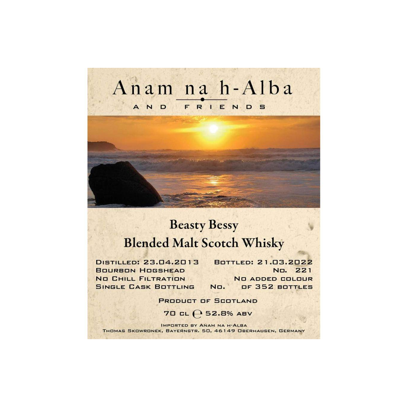 Blended Malt 2013 ANHA 2