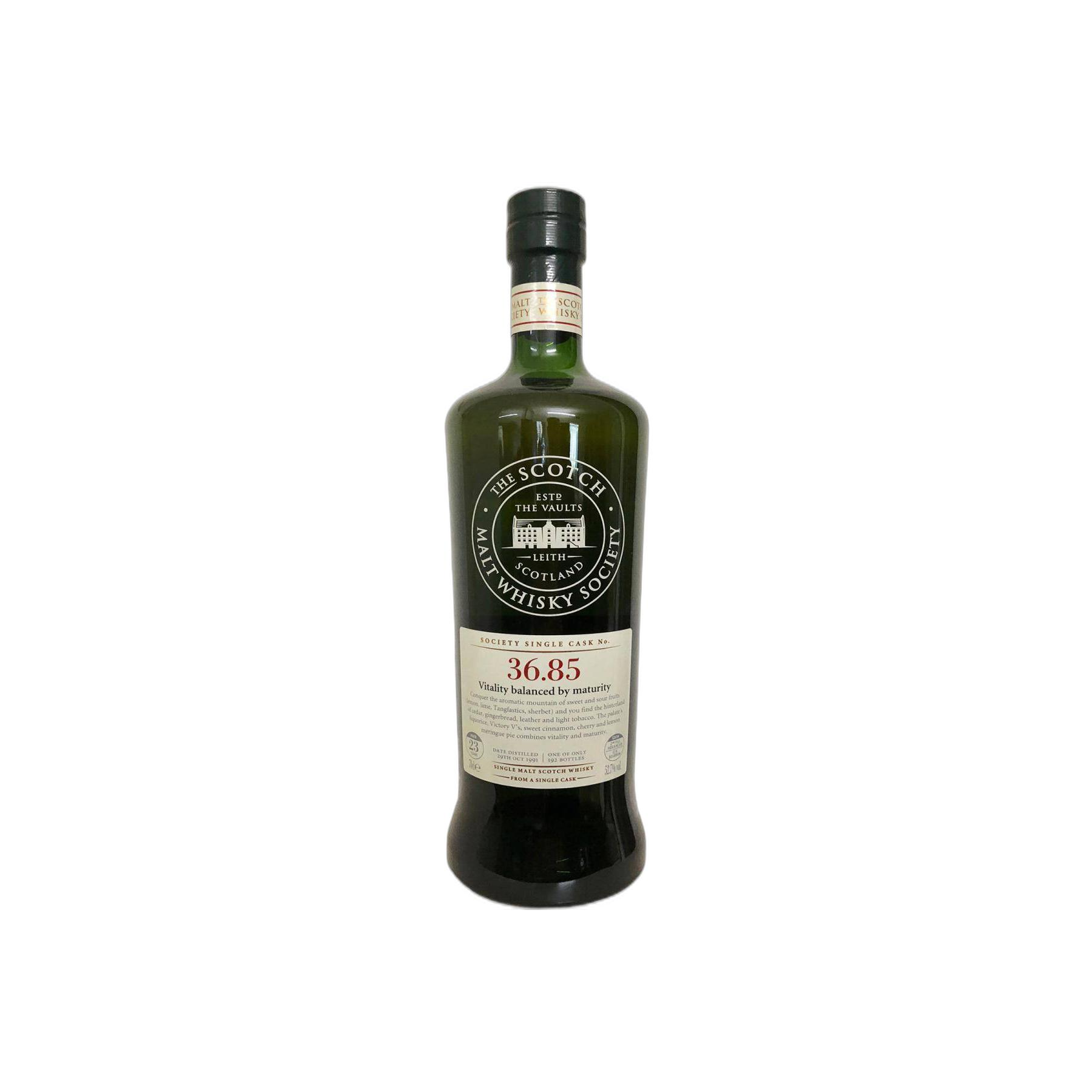 The Scotch Malt Whisky Society 1991 23 Years Single Malt Whisky