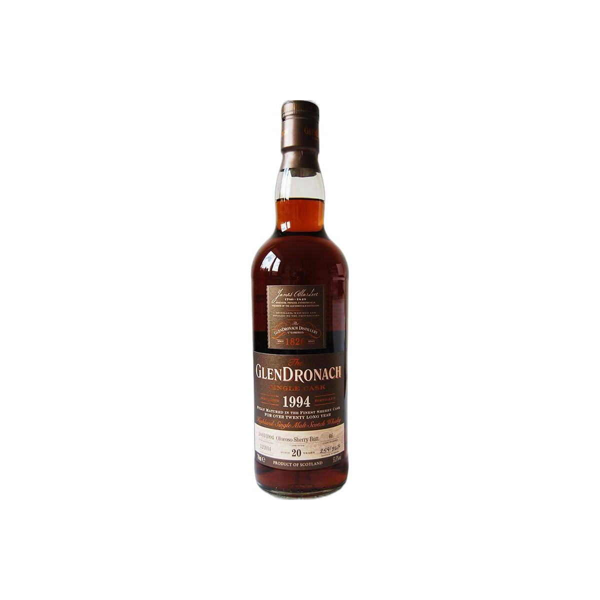 GlenDronach Single Cask 1994 20 Years Single Malt Whisky