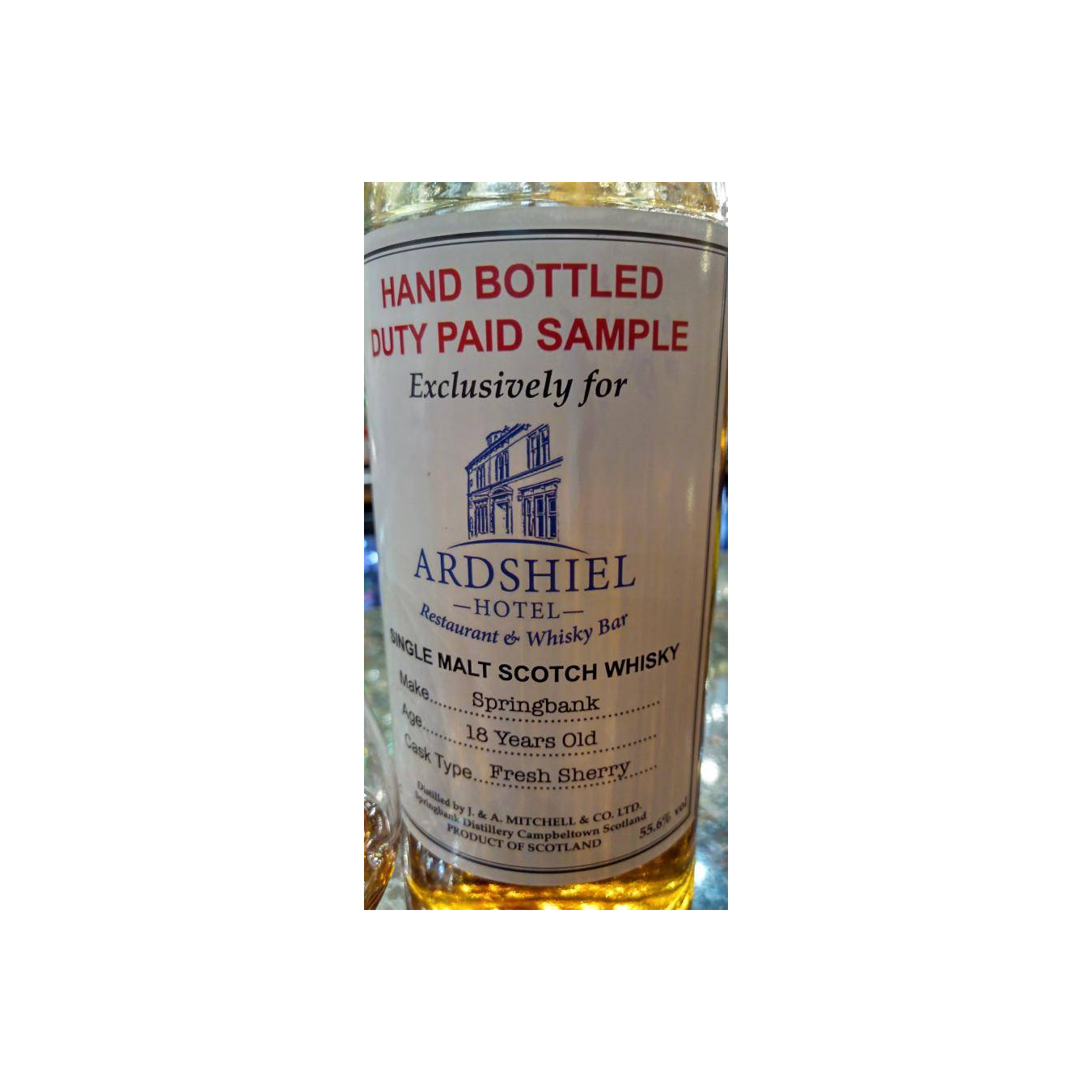 Springbank 18 Years Single Malt Whisky